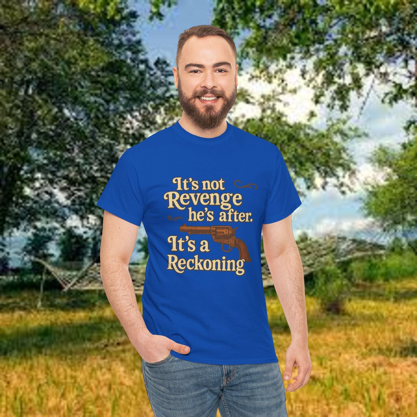 Unisex Tee - It's A Reckoning - PrairieSpirits Designers Collection