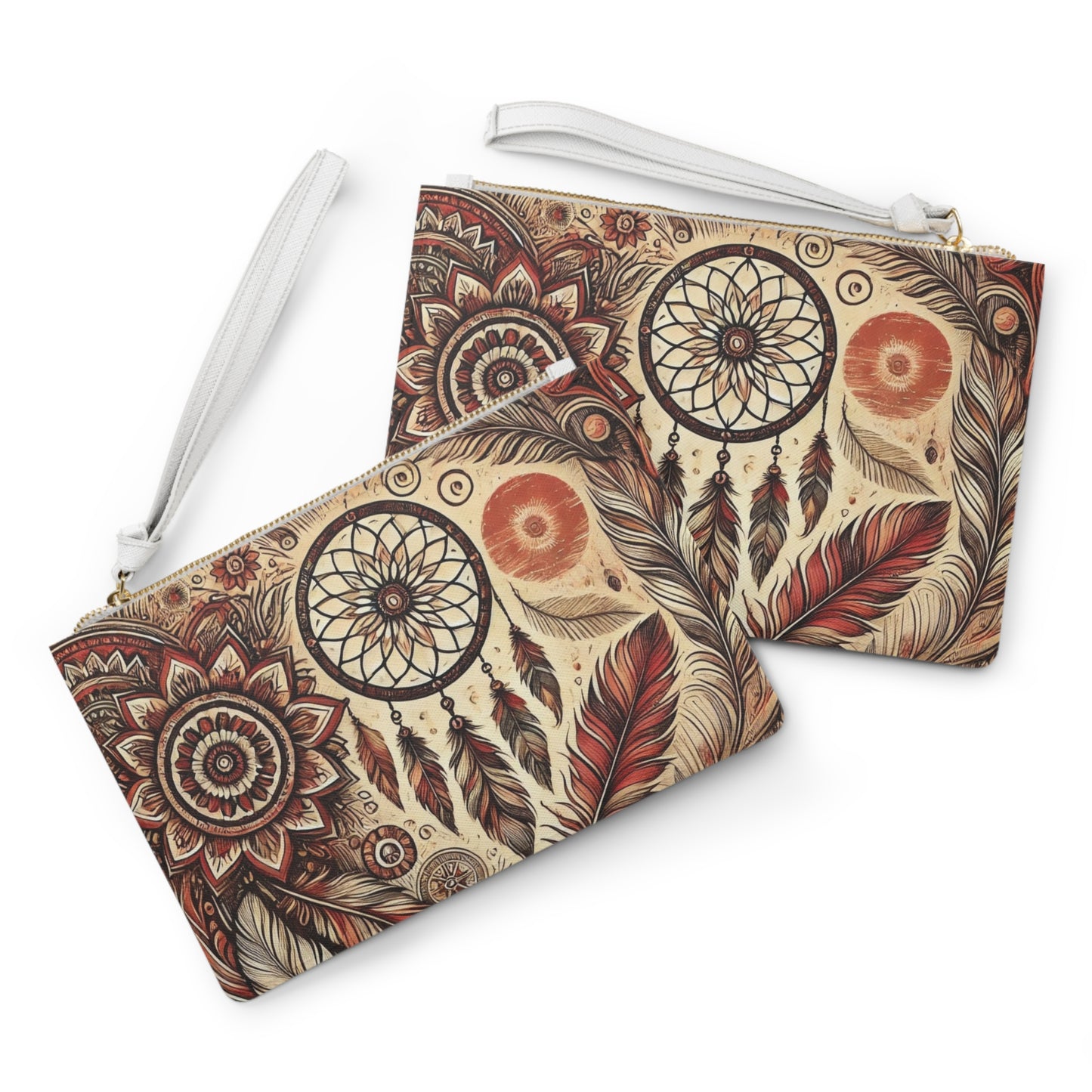Boho Dreamcatcher Clutch Purse - PrairieSpirits Design