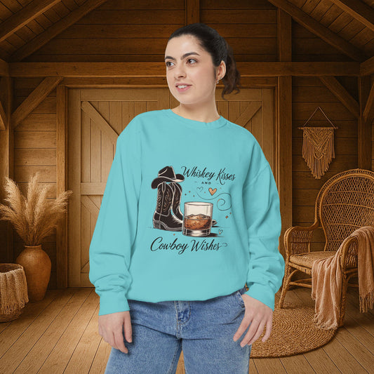 Whiskey Kisses-Sweatshirt