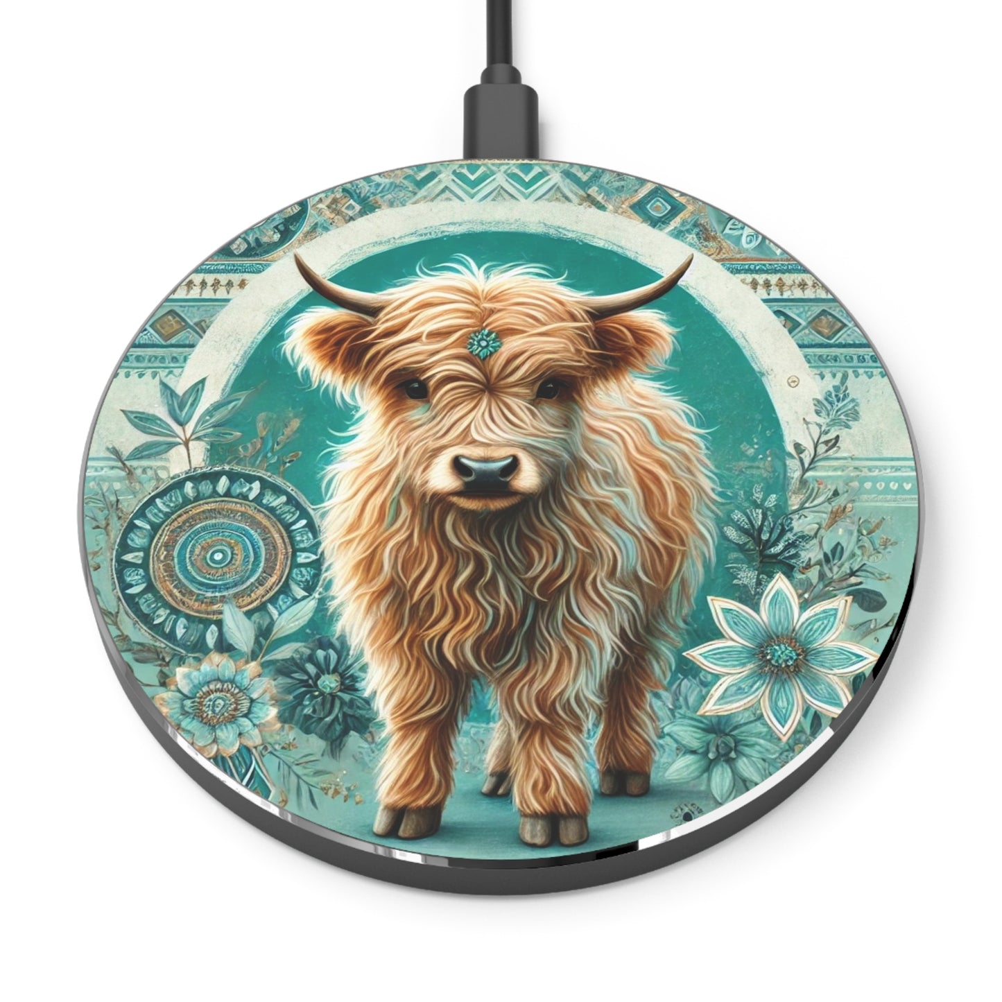 Boho MiniMoo Charger - PrairieSpirits Designers Collection