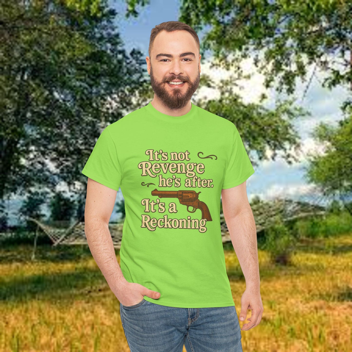 Unisex Tee - It's A Reckoning - PrairieSpirits Designers Collection