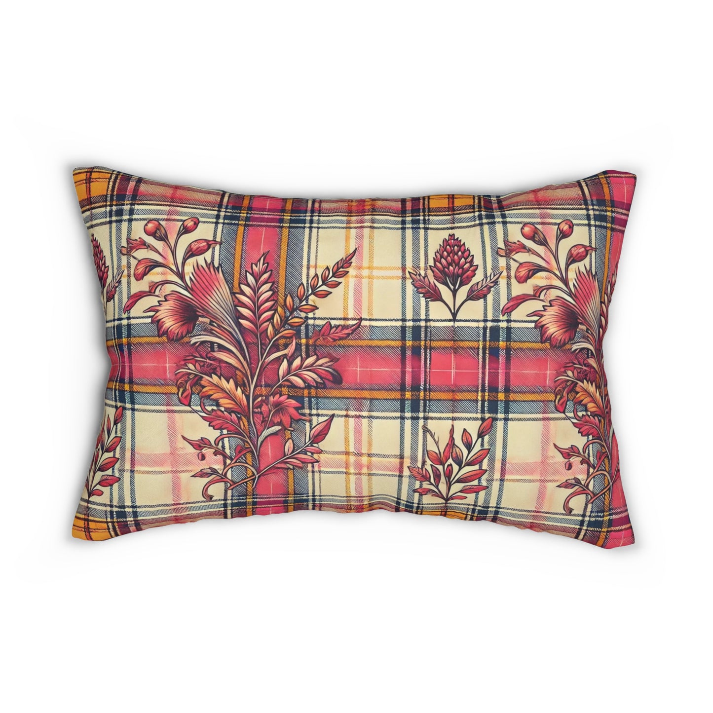 Lumbar Pillow - PrairieSpirits Boho Plaid Collection