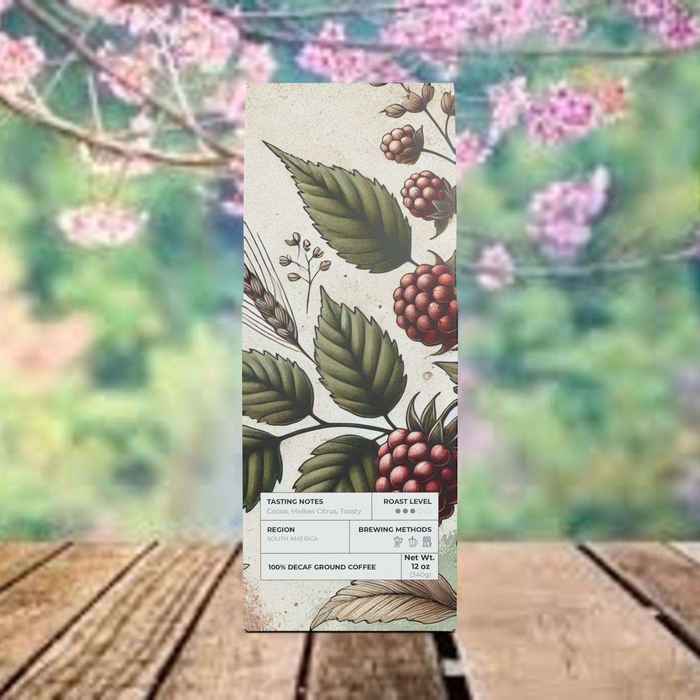 Trapper Peak Decaf Coffee Blend (Medium Roast)