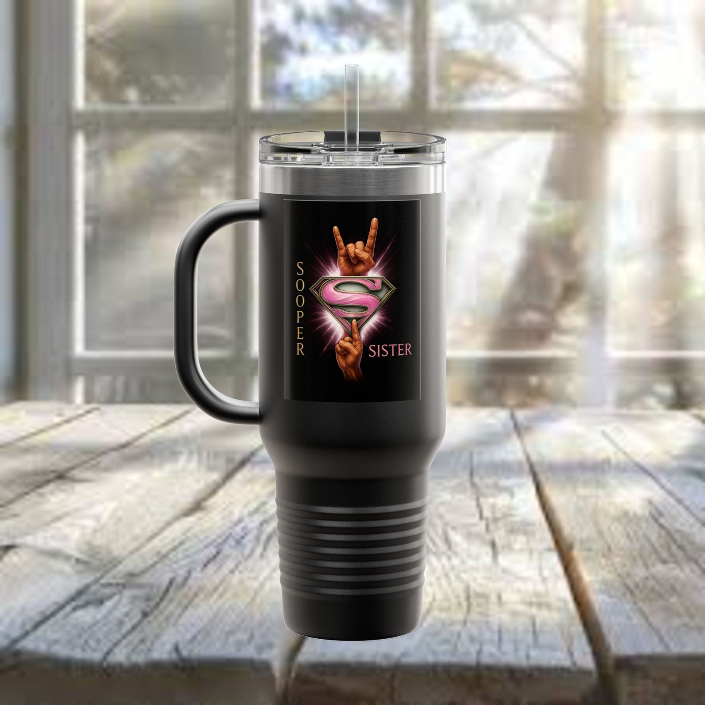 S0oper Sister Travel Cup - by PrairieSpirits