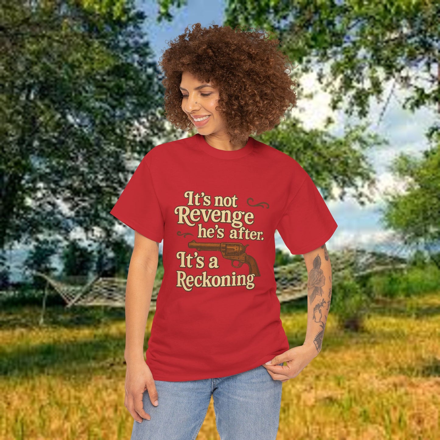 Unisex Tee - It's A Reckoning - PrairieSpirits Designers Collection