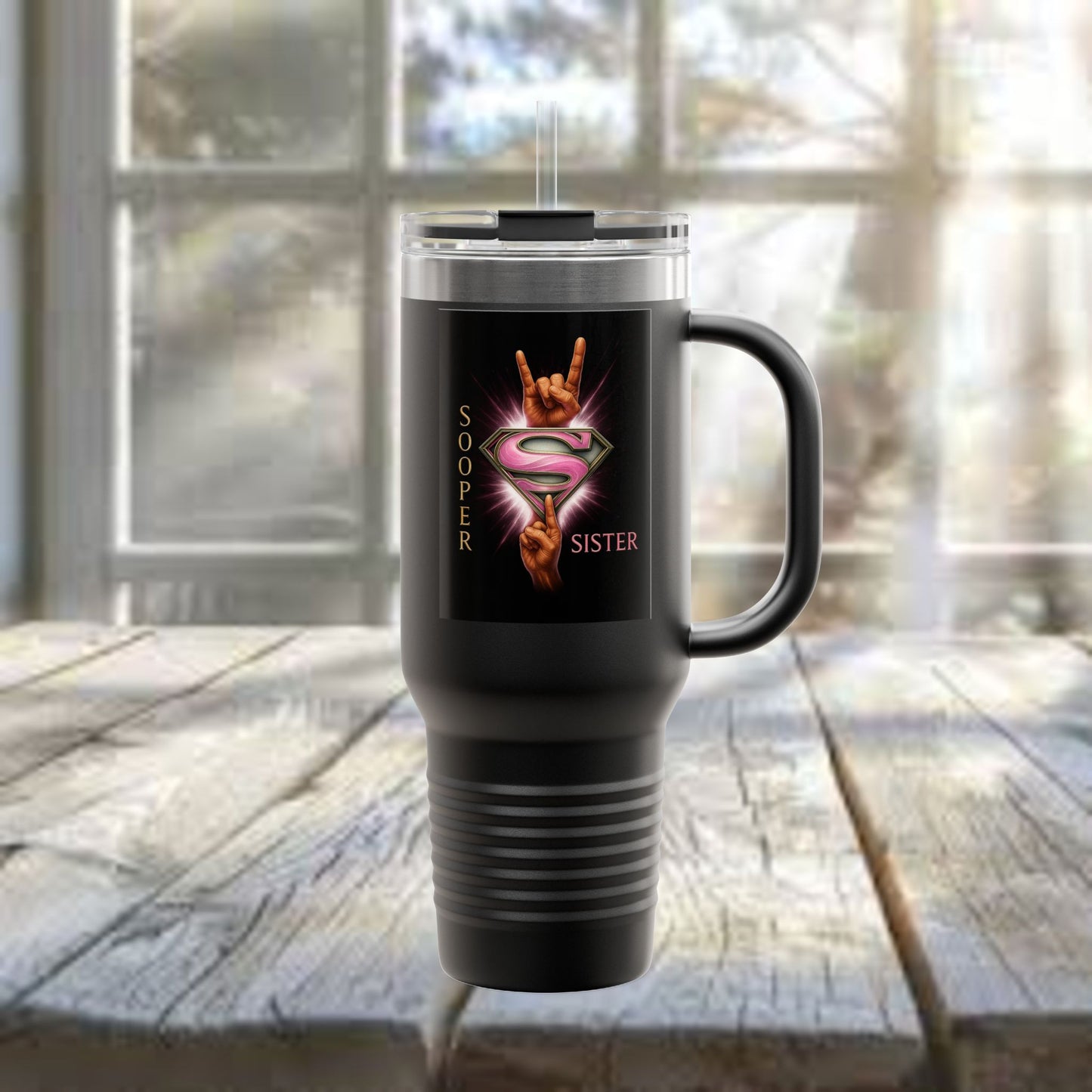 S0oper Sister Travel Cup - by PrairieSpirits