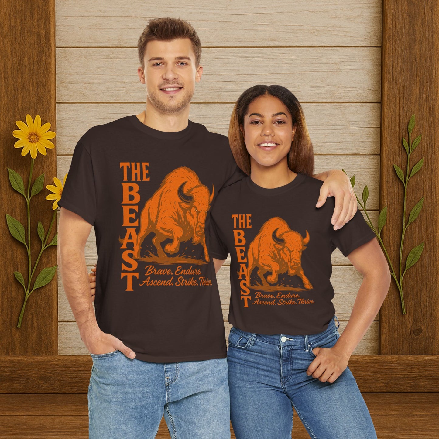 Bold Buffalo Graphic Tee - PrairieSpirits Designers Collection