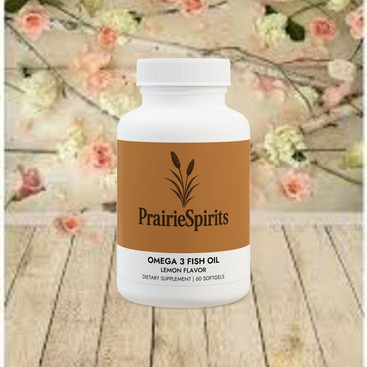 Omega 3 Fish Oil Supplement (60 Softgels)