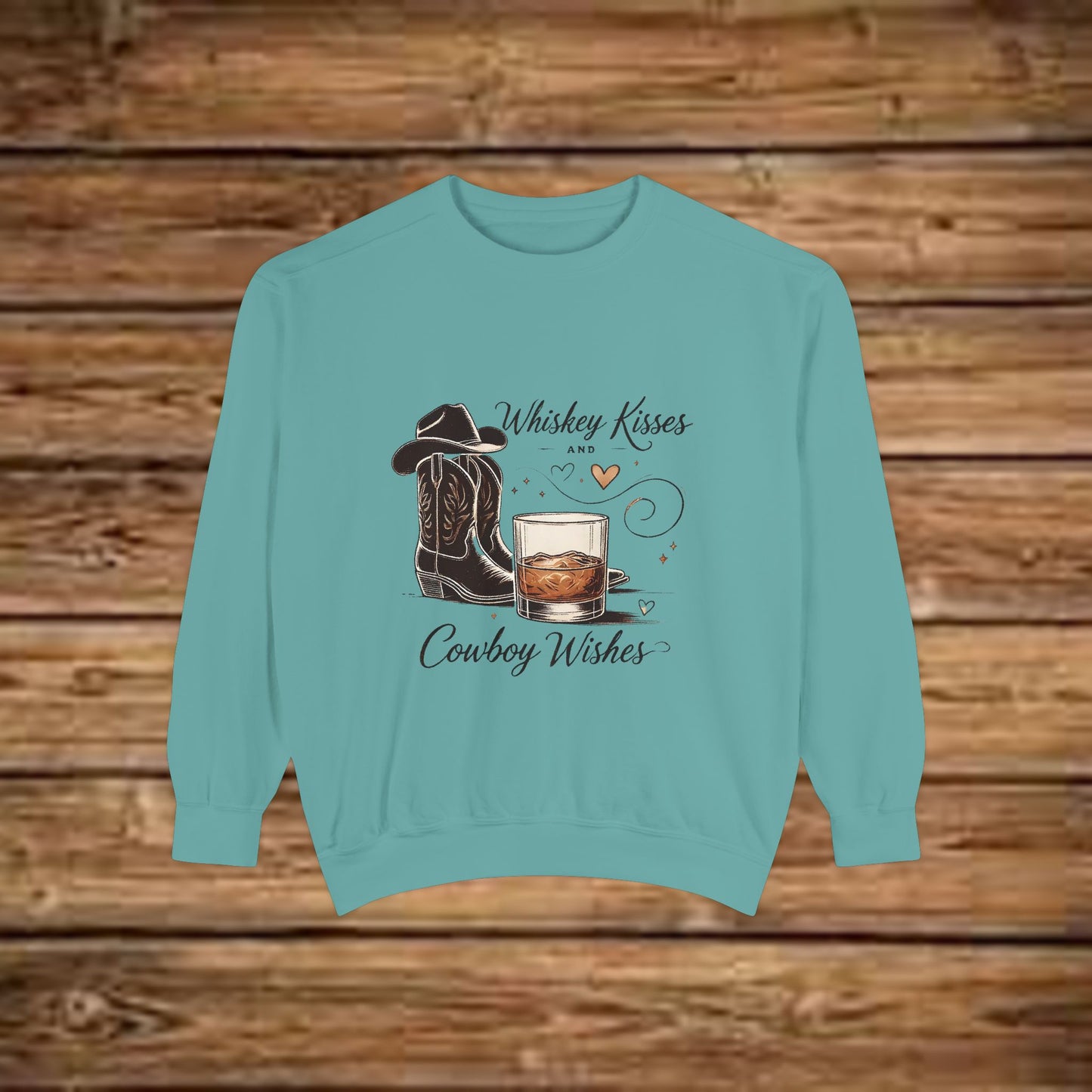 Whiskey Kisses-Sweatshirt