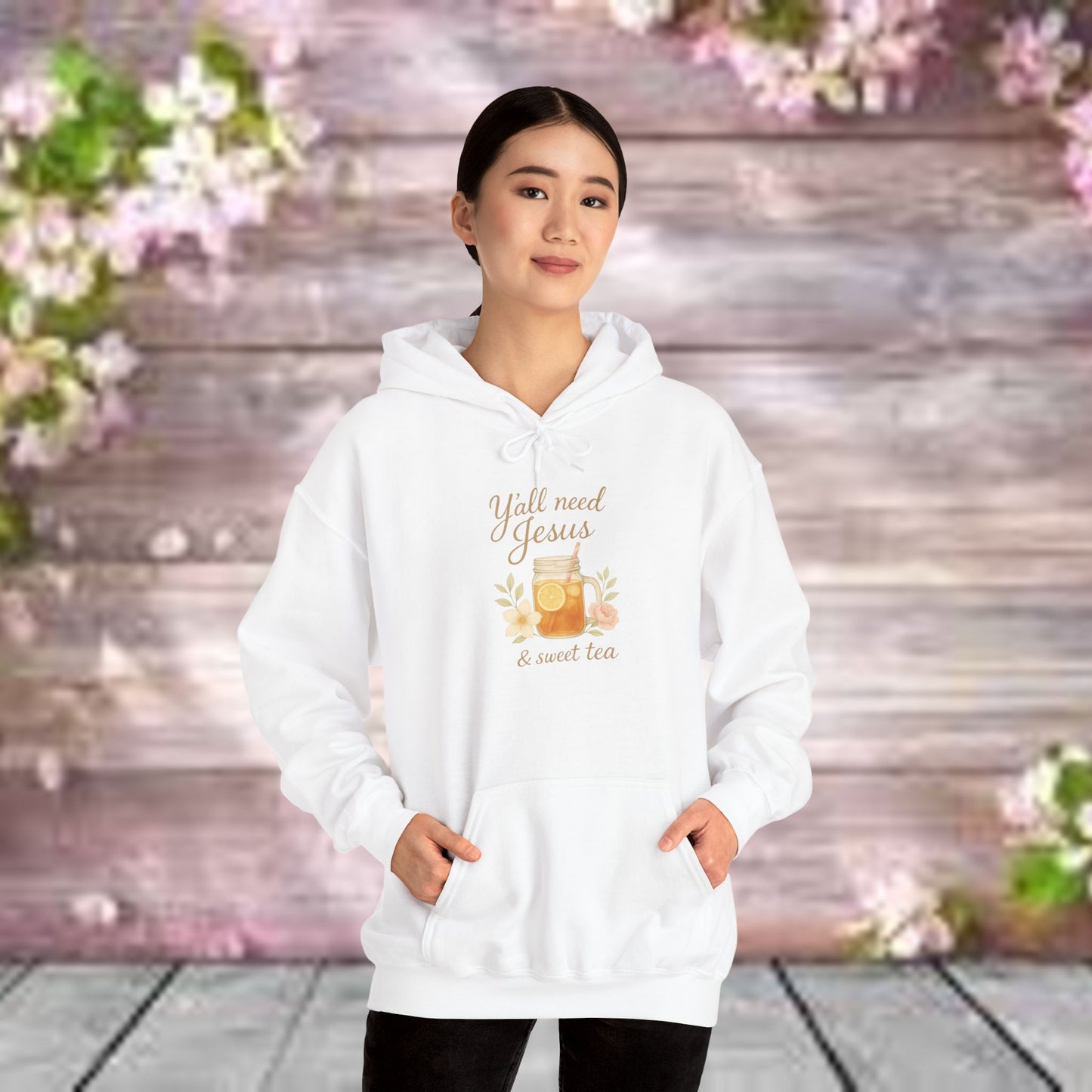 Y'all Need Jesus & Sweet Tea Hoodie