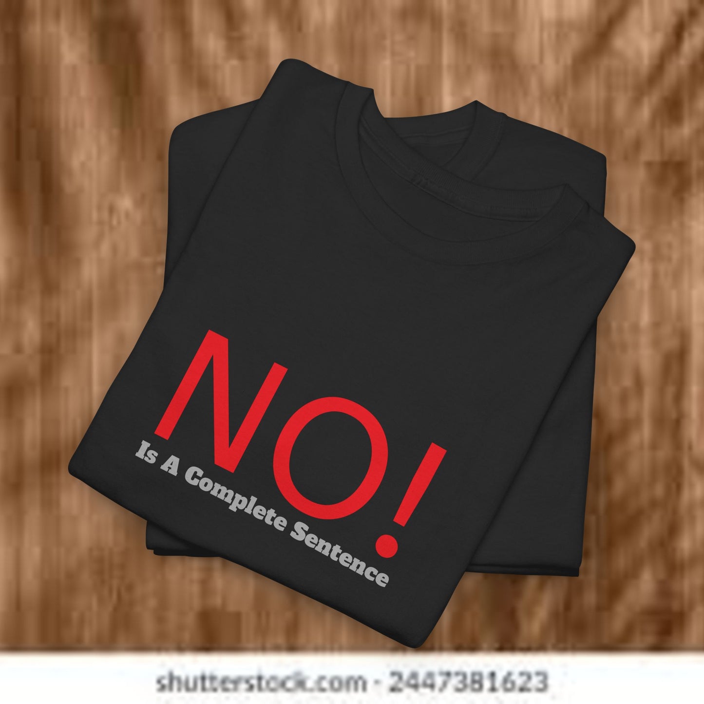 No! Tee - PrairieSpirits Designer Collection