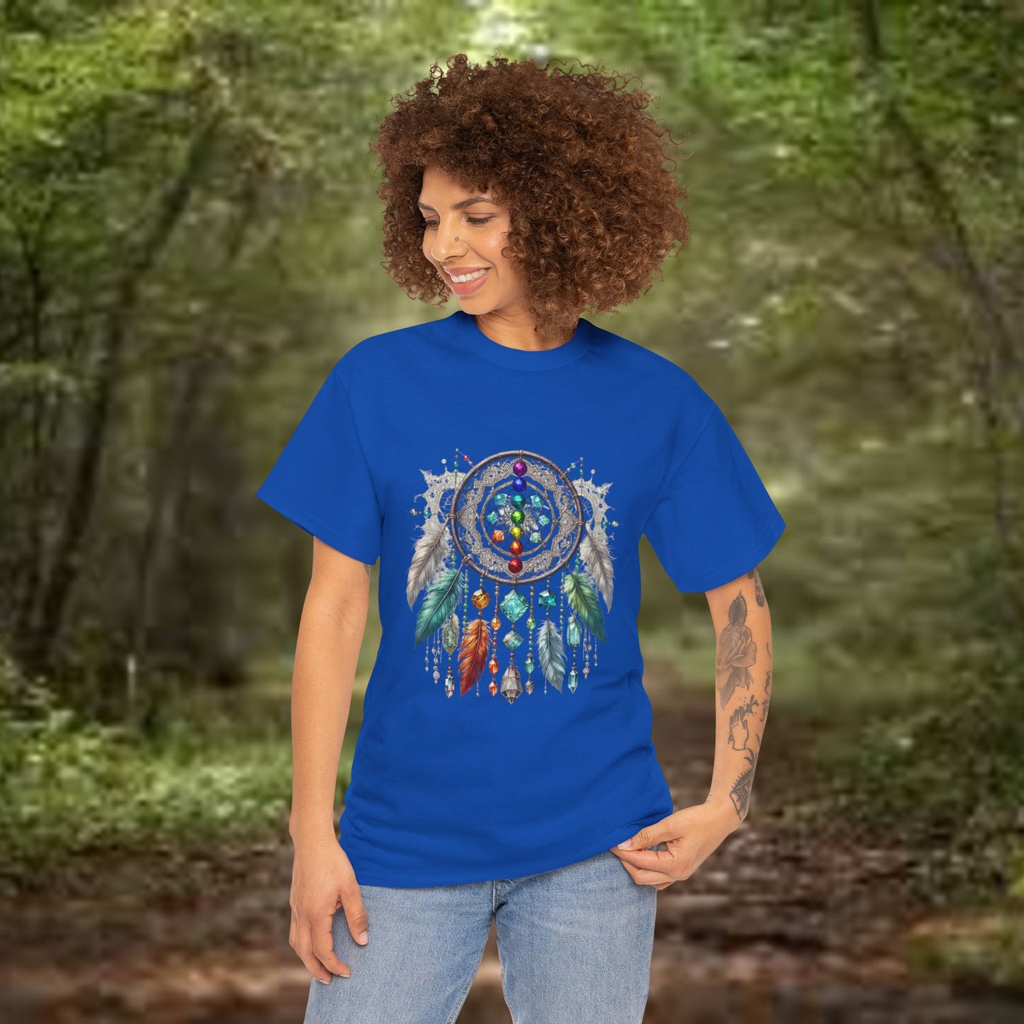 Chakra Dreamcatcher Tee - PrairieSpirits Collection