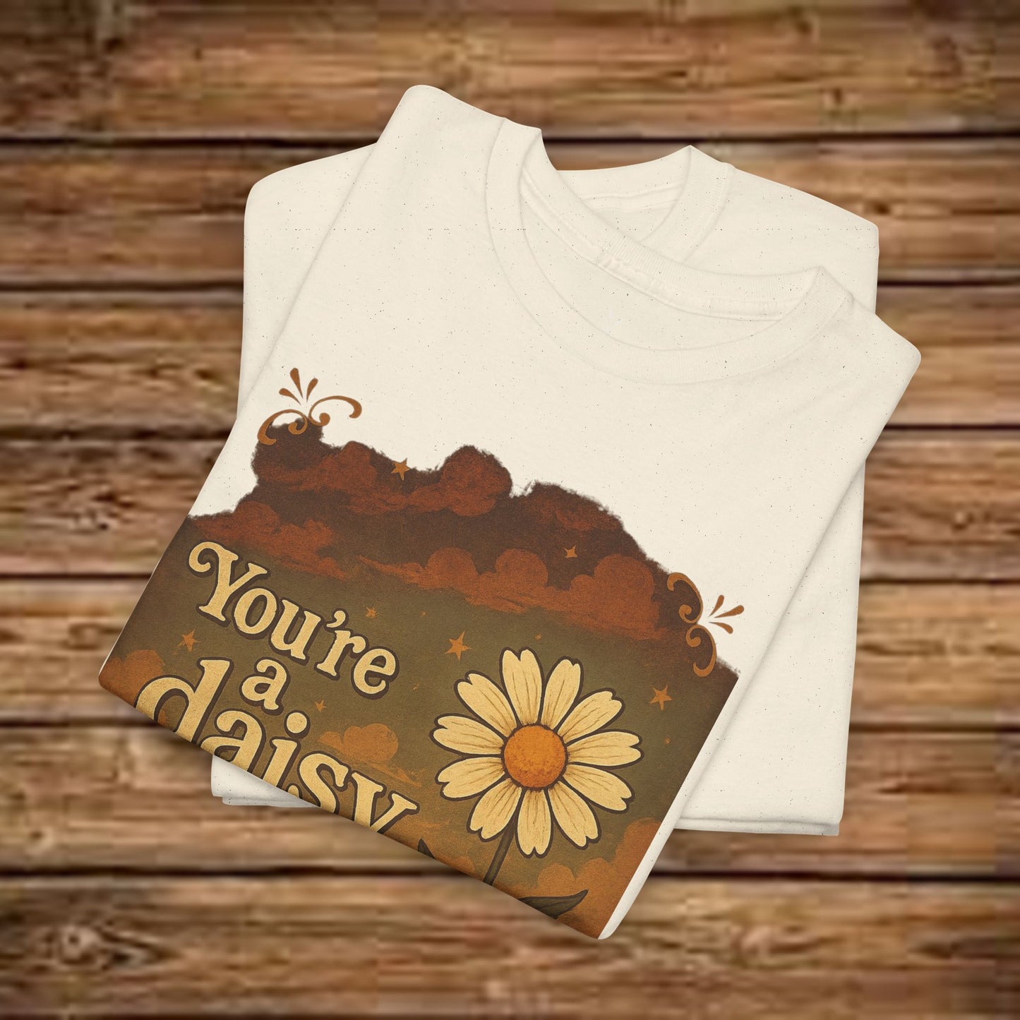 Vintage Daisy Unisex Tee - PrairieSpirits Designers Collection