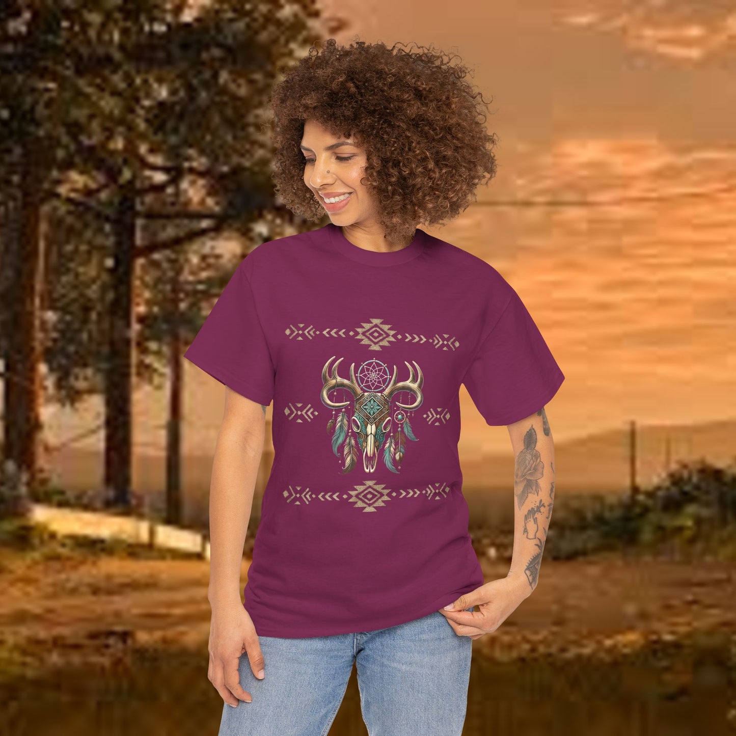 Boho Tee - Native Boho PrairieSpirits Designers Collection