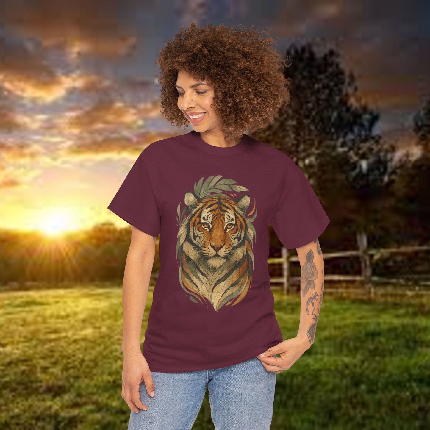 Boho Tiger Tee