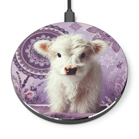 MiniMoo Lavender Charger - PrairieSpirits Designers Collection