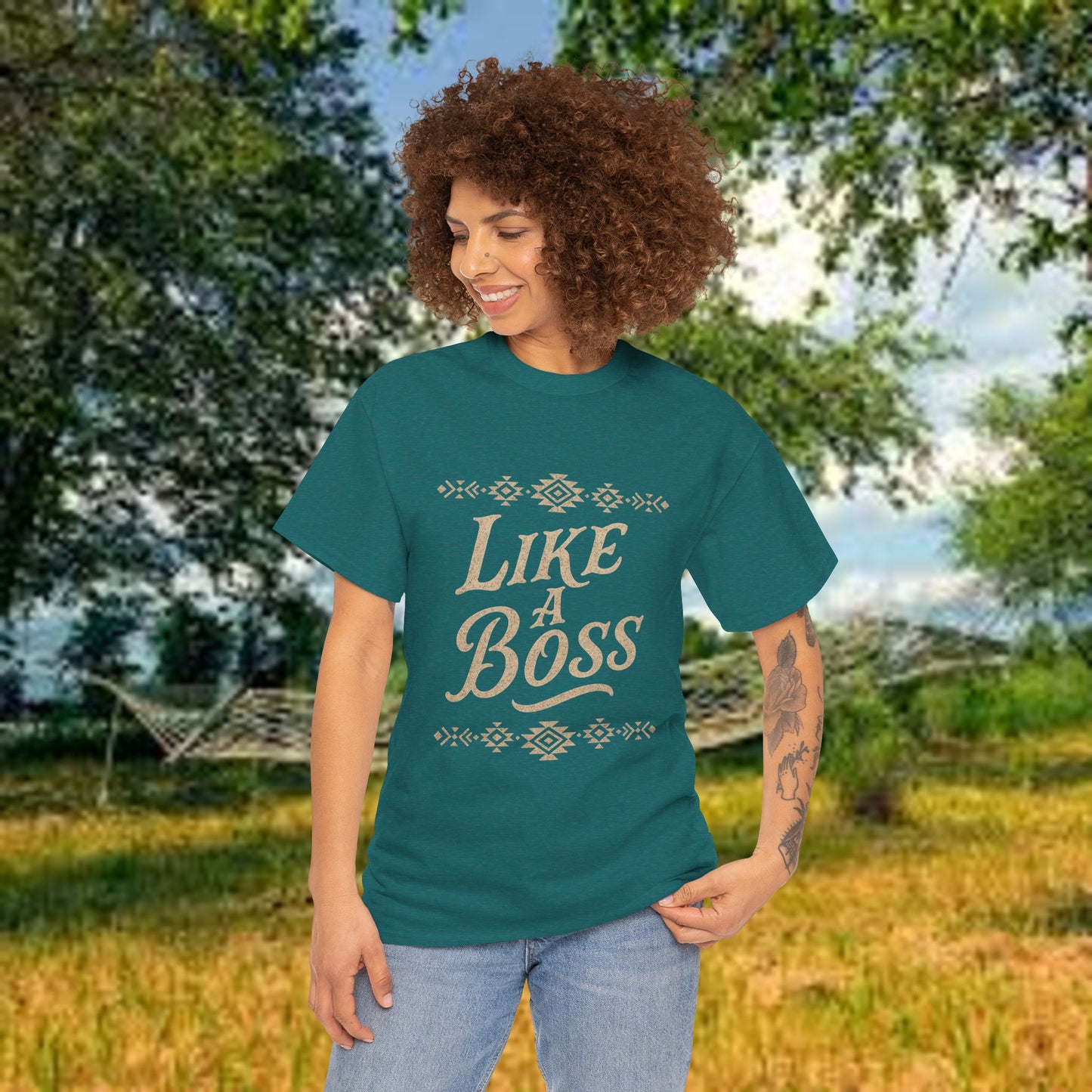 Boss Unisex Tee - PrairieSpirits Designers Collection