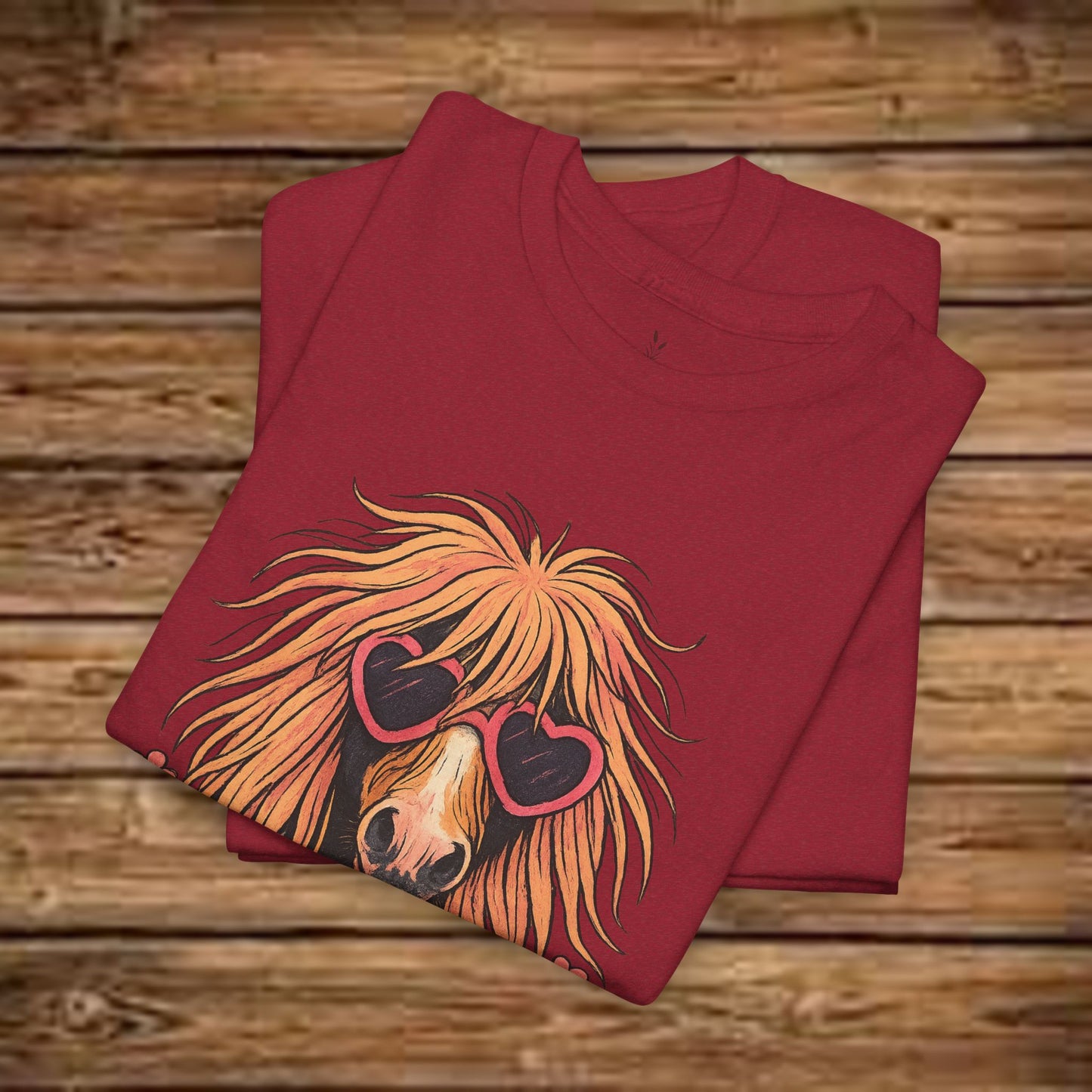 Cotton Tee - PrairieSpirits Designer Collection, Specific Kinda Crazy Print