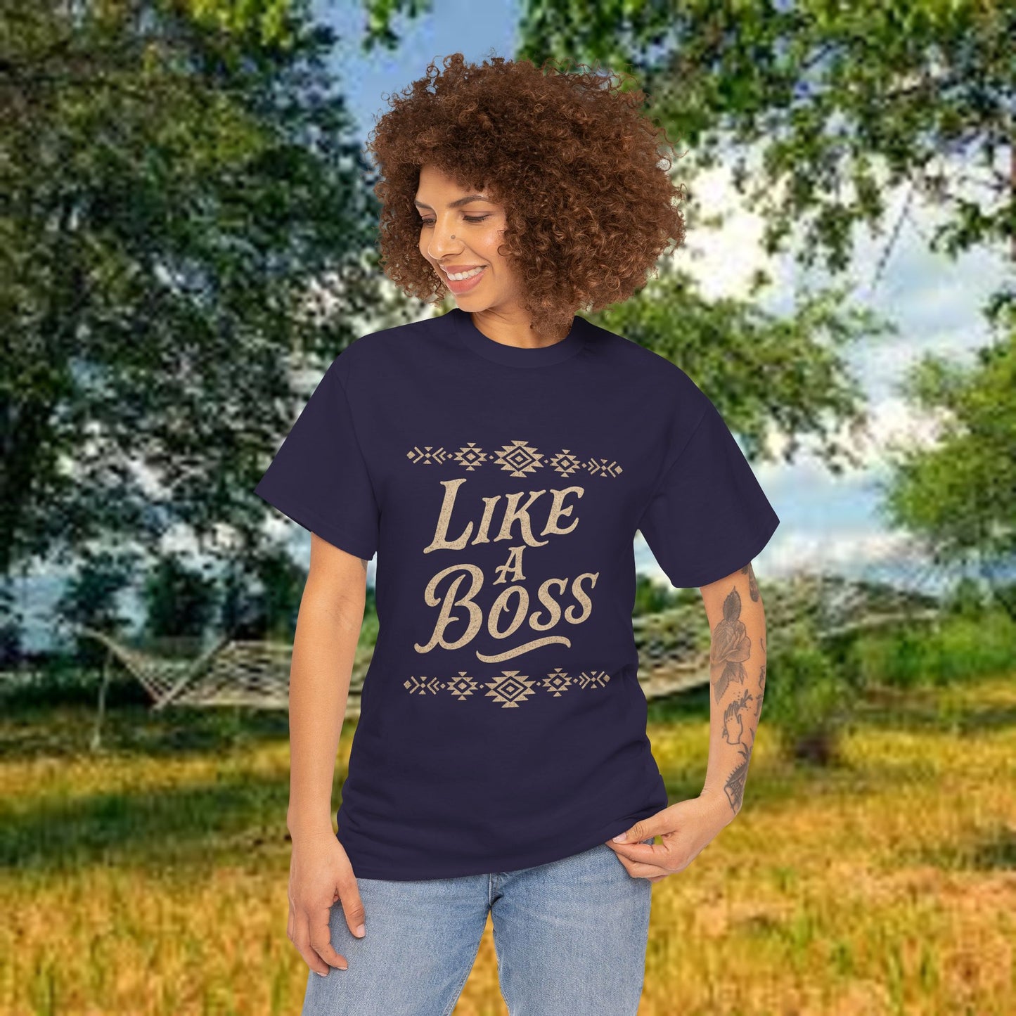 Boss Unisex Tee - PrairieSpirits Designers Collection