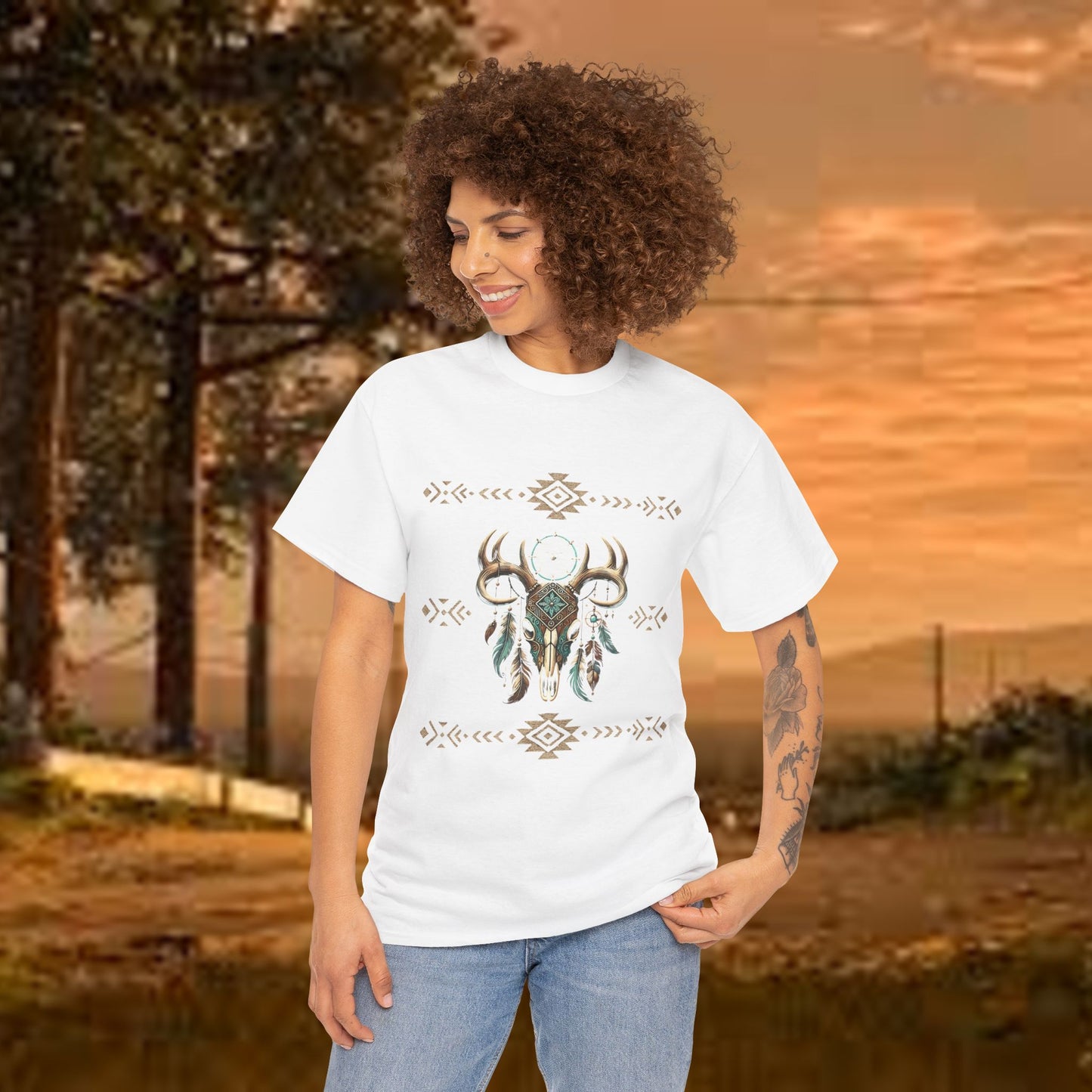 Boho Tee - Native Boho PrairieSpirits Designers Collection
