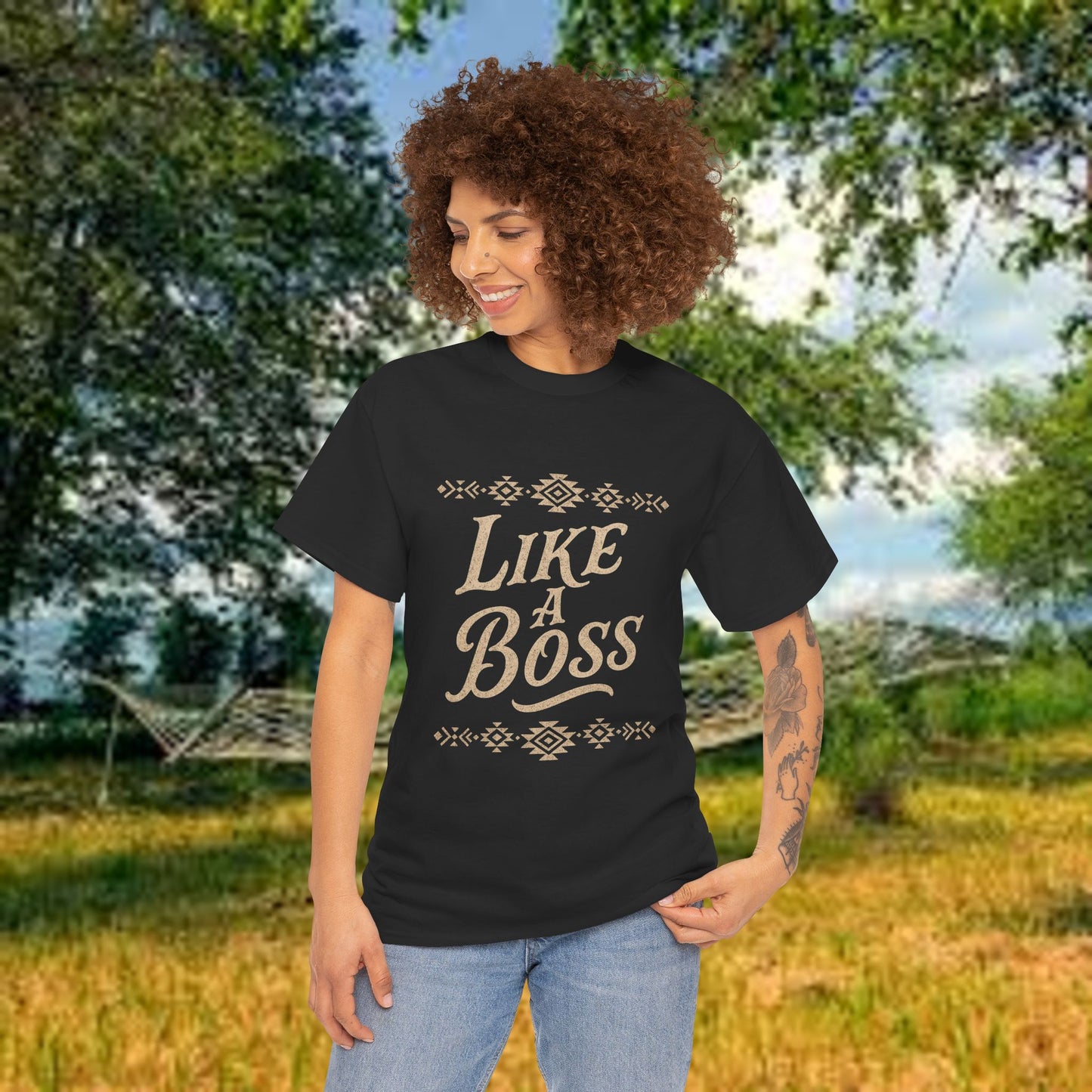 Boss Unisex Tee - PrairieSpirits Designers Collection