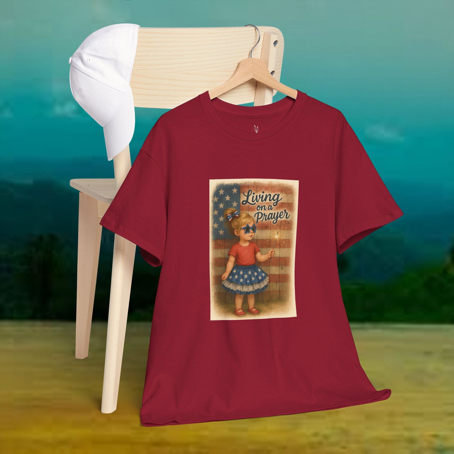 Graphic Tee - Living On A Prayer - PrairieSpirits Designers Collection