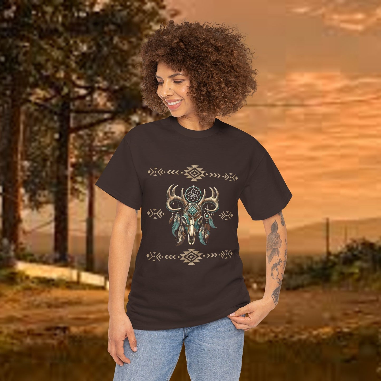Boho Tee - Native Boho PrairieSpirits Designers Collection