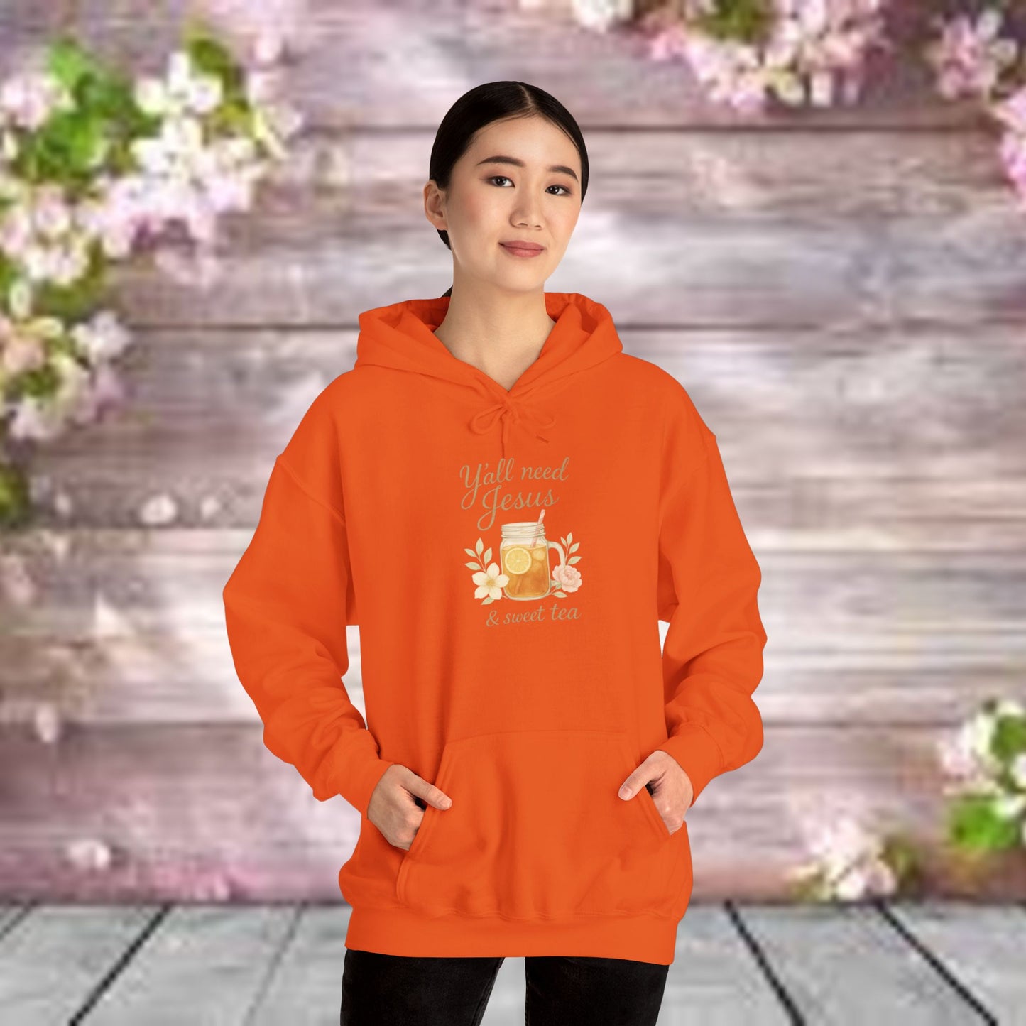 Y'all Need Jesus & Sweet Tea Hoodie