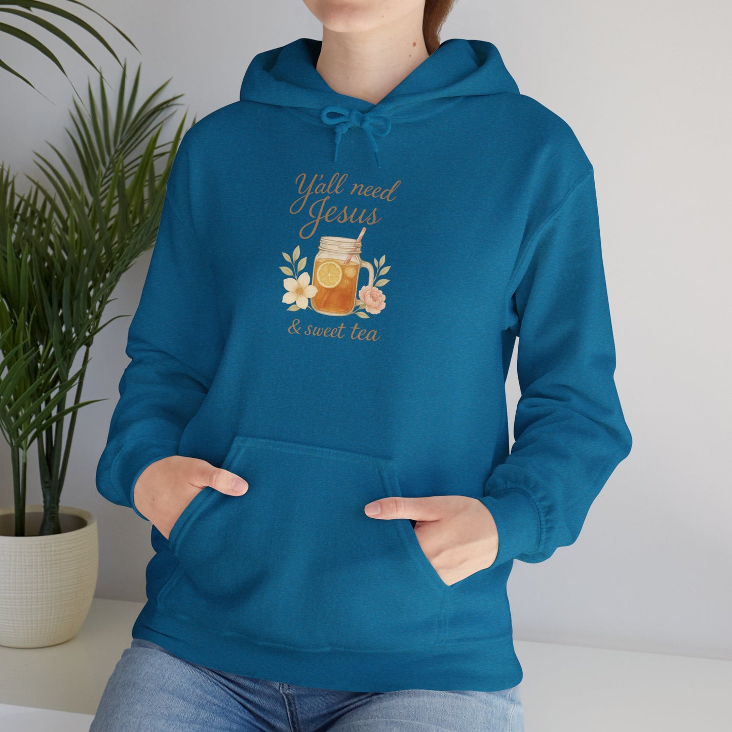 Y'all Need Jesus & Sweet Tea Hoodie