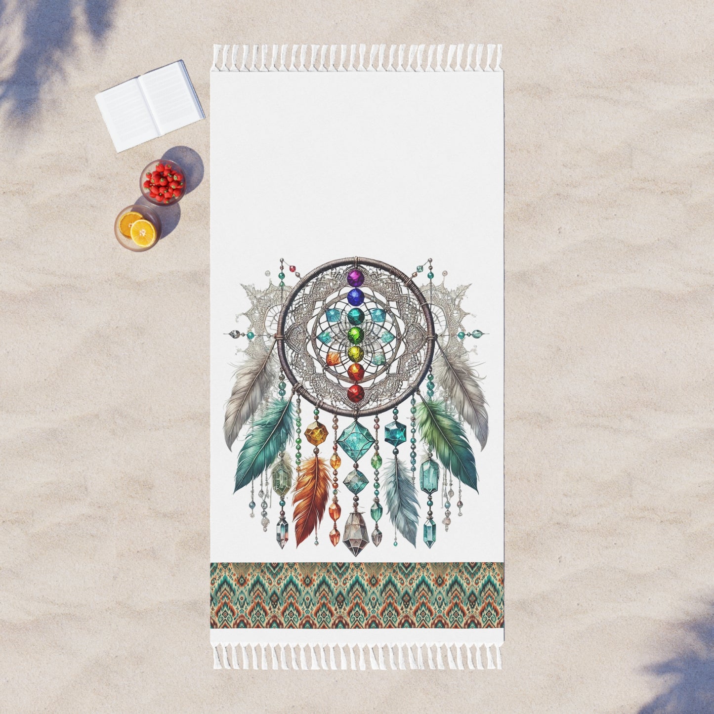 Boho Beach Towel PrairieSpirits Collection