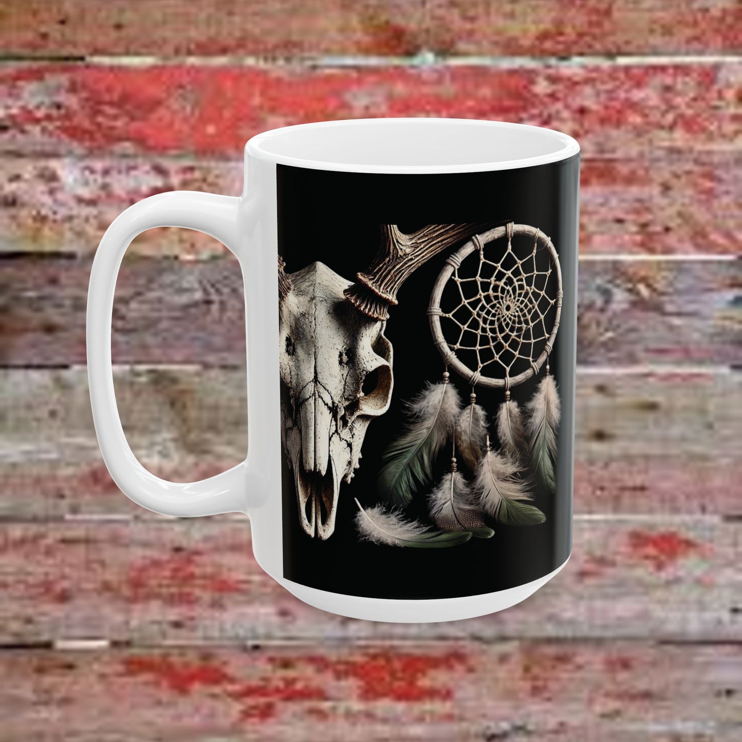 Ceramic Mug - PrairieSpirits Boho