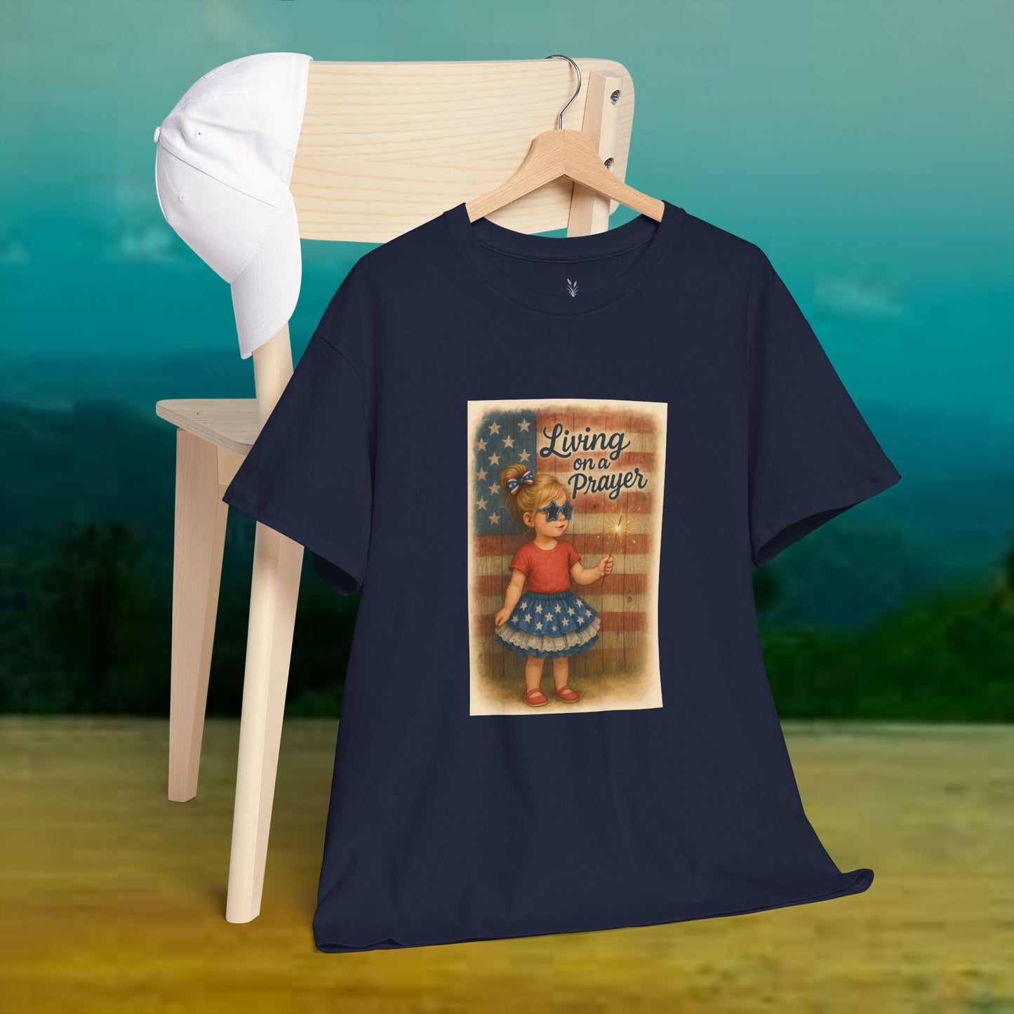 Graphic Tee - Living On A Prayer - PrairieSpirits Designers Collection