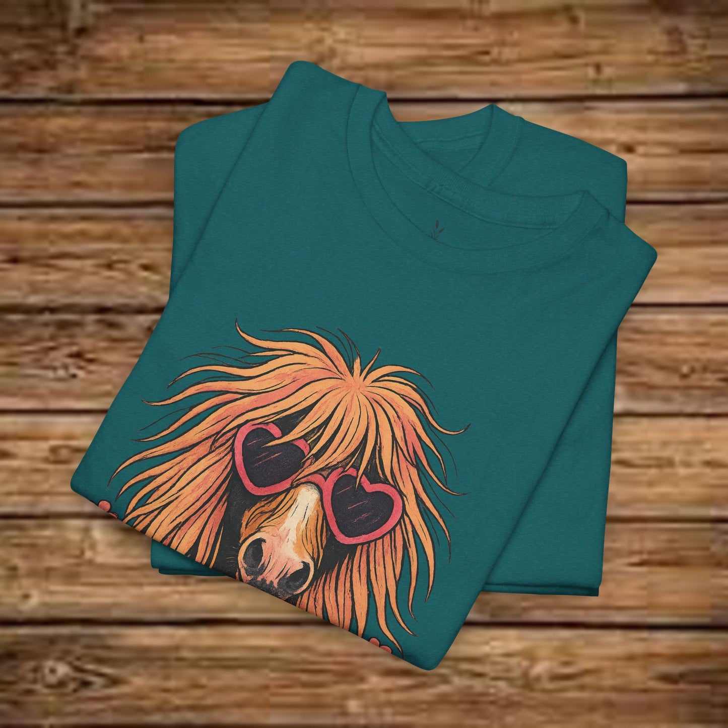 Cotton Tee - PrairieSpirits Designer Collection, Specific Kinda Crazy Print