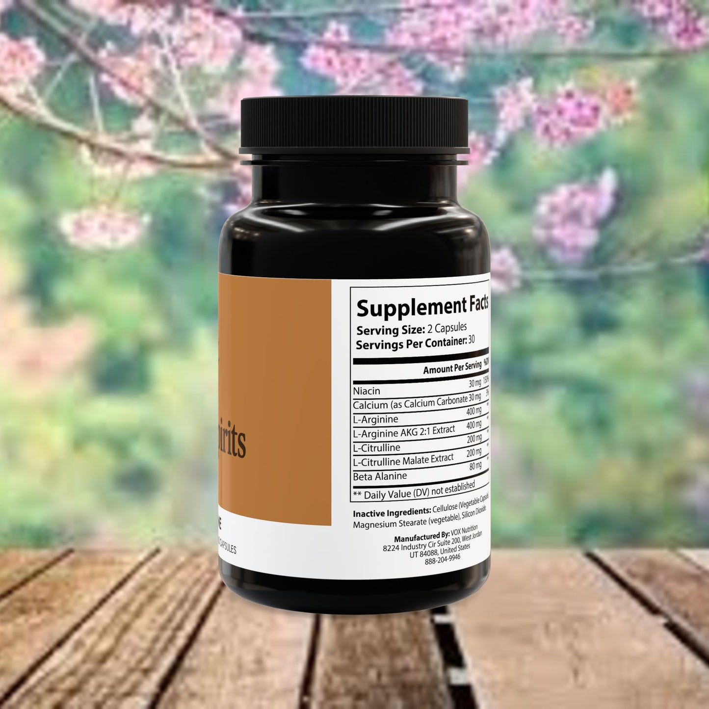 L-Arginine Supplement (60 Capsules)