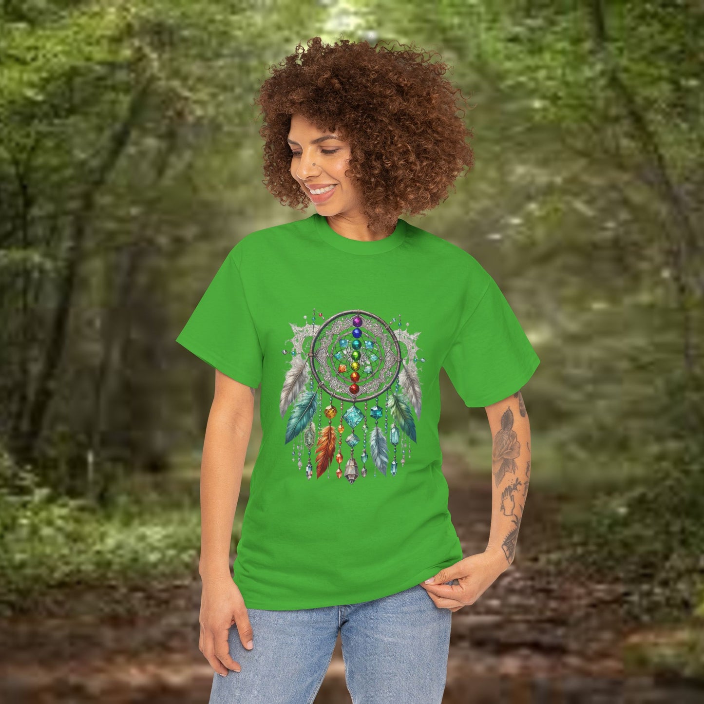 Chakra Dreamcatcher Tee - PrairieSpirits Collection