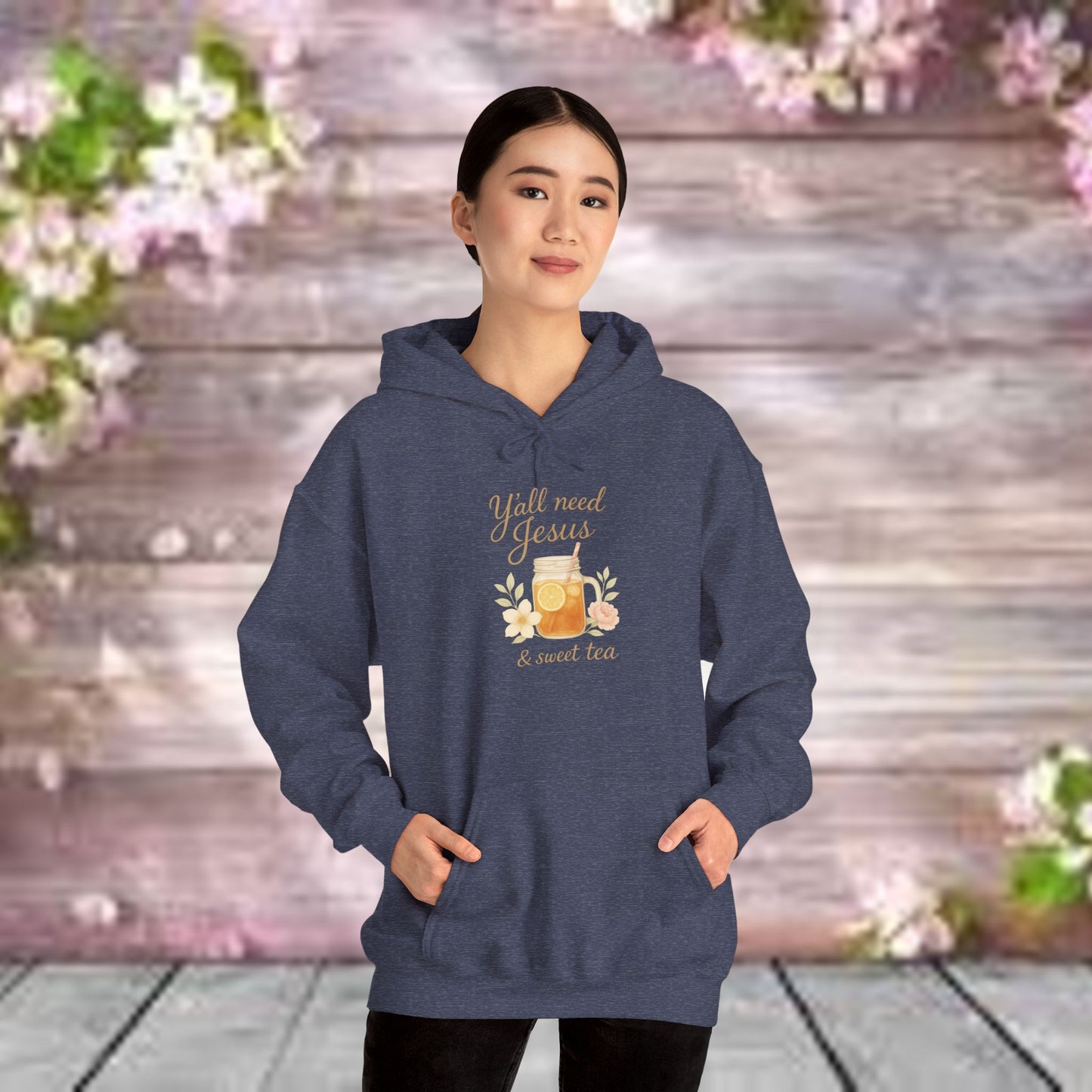 Y'all Need Jesus & Sweet Tea Hoodie