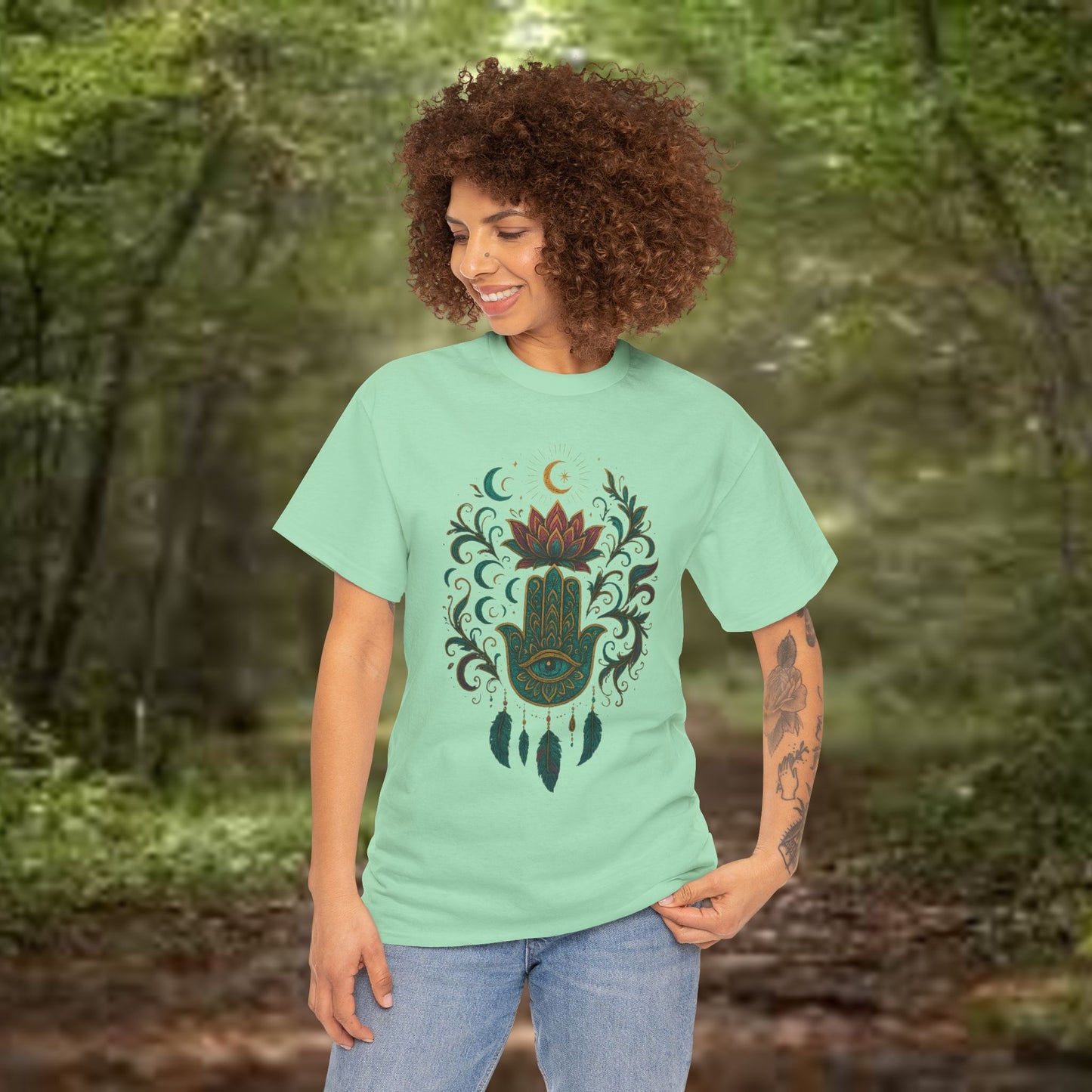 Boho Spirit Eye Tee - PrairieSpirits Designers Collection
