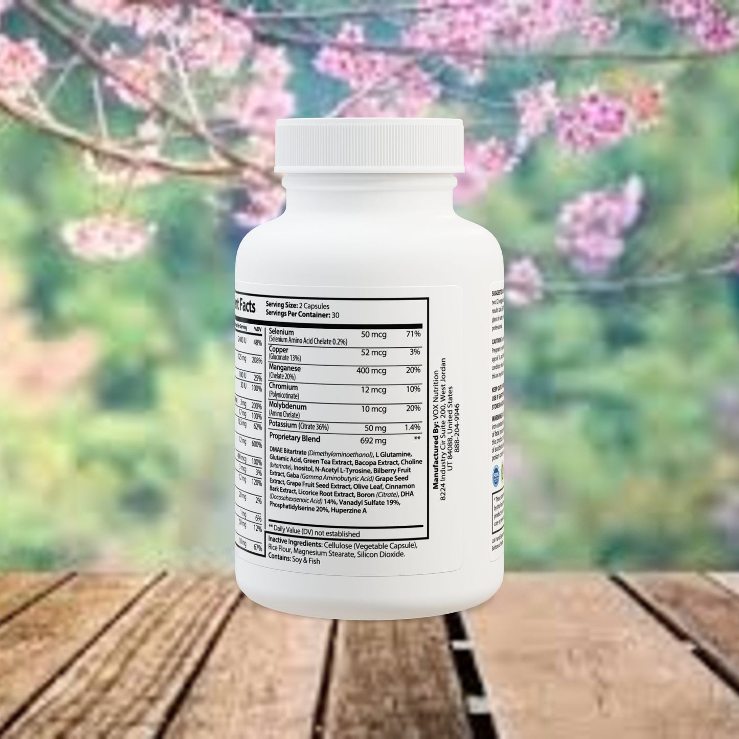 Brain Support Complex Supplement (60 Capsules)