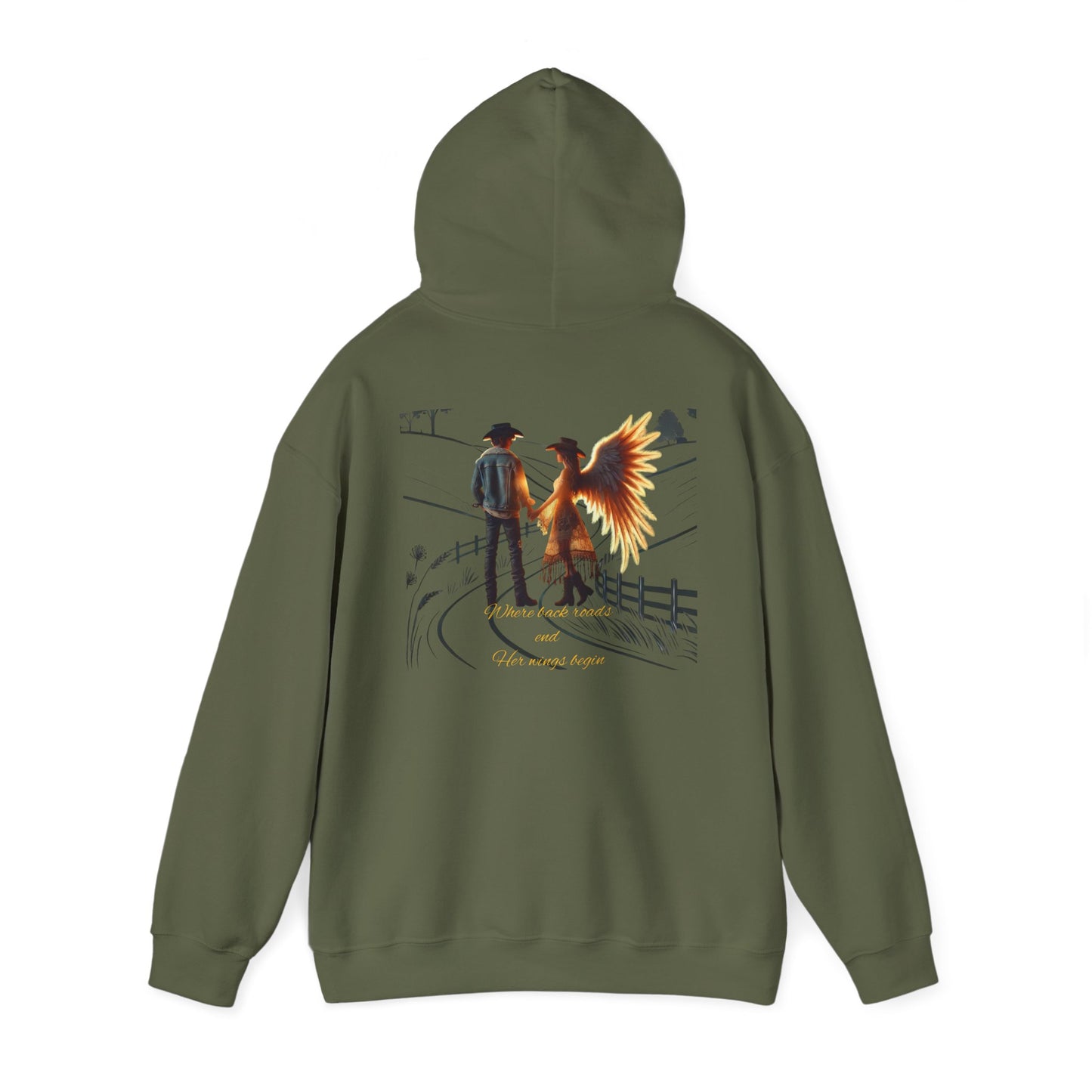 Cowboys & Angels Hoodie - PrairieSpirits Designers Collection