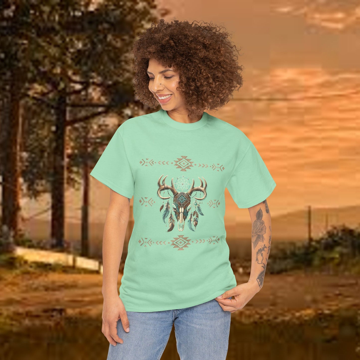 Boho Tee - Native Boho PrairieSpirits Designers Collection