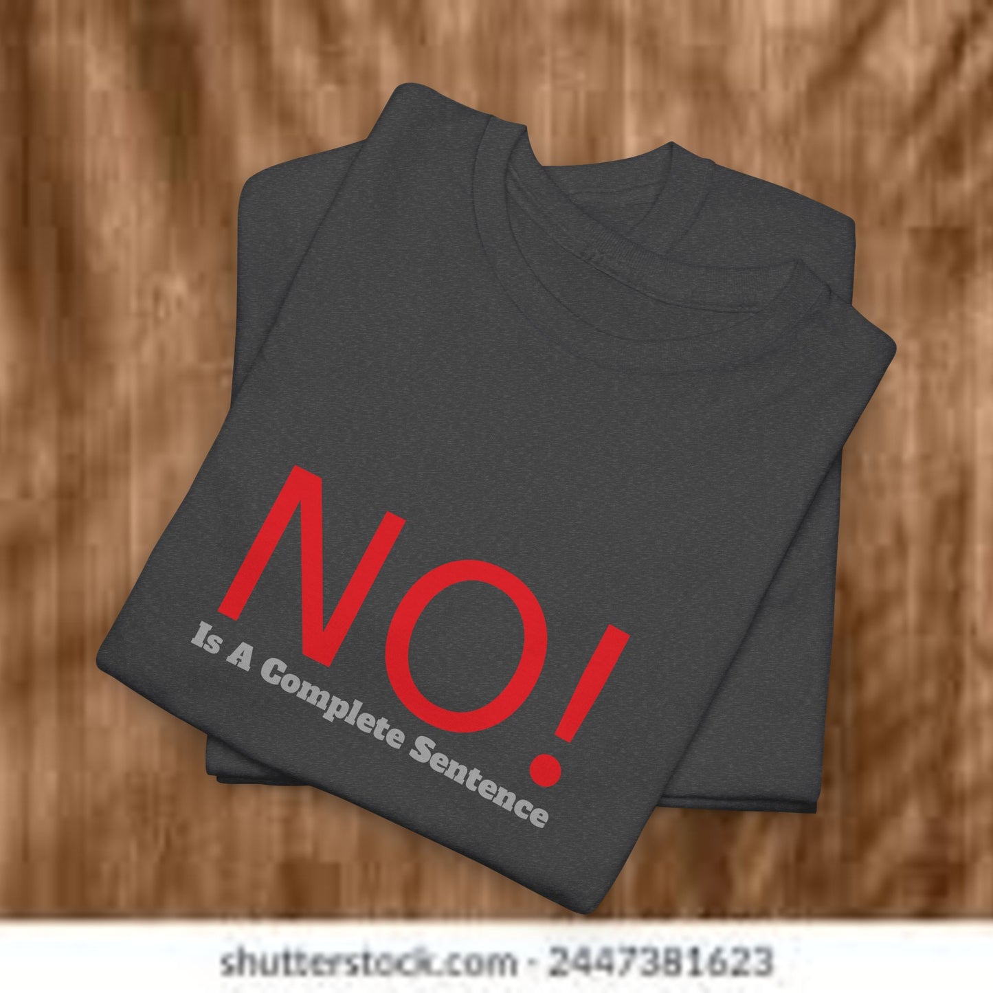 No! Tee - PrairieSpirits Designer Collection