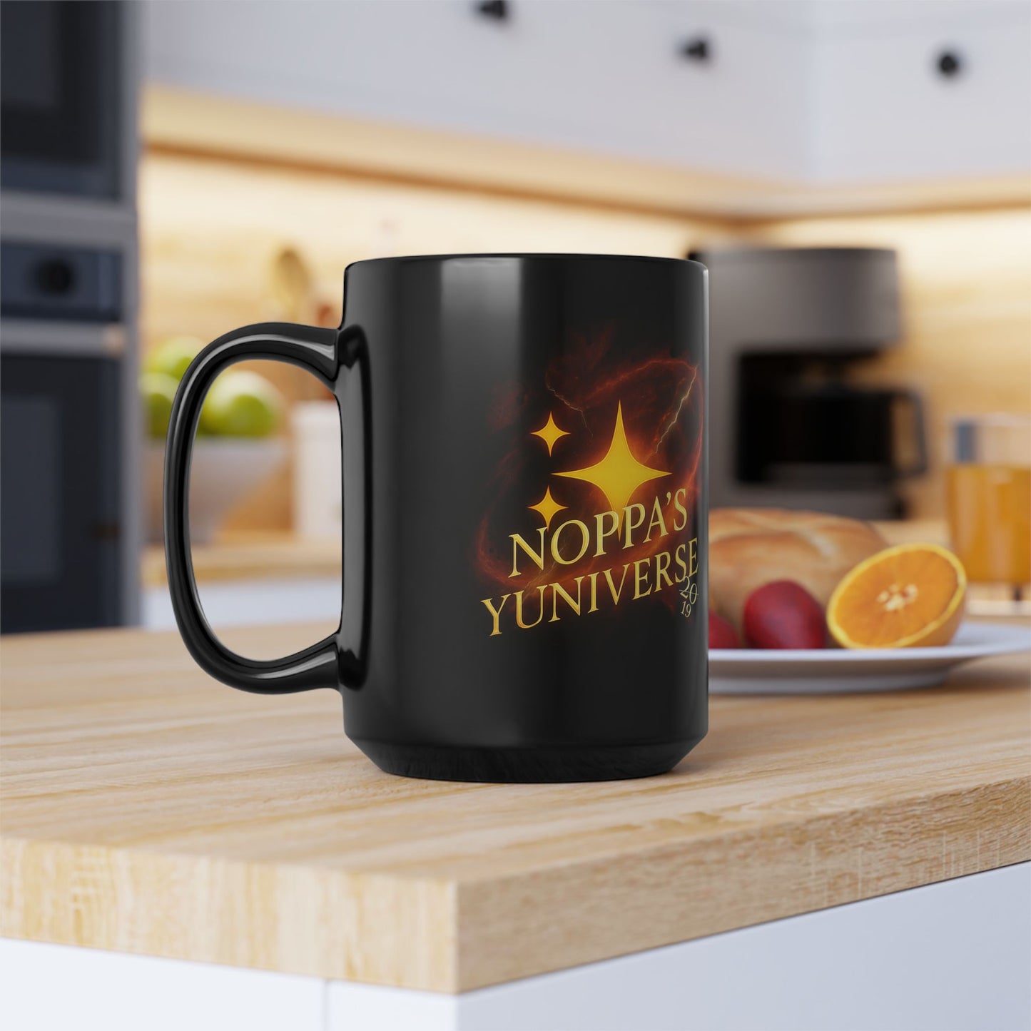 Yuniverse 15oz Black Mug — by PrairieSpirits