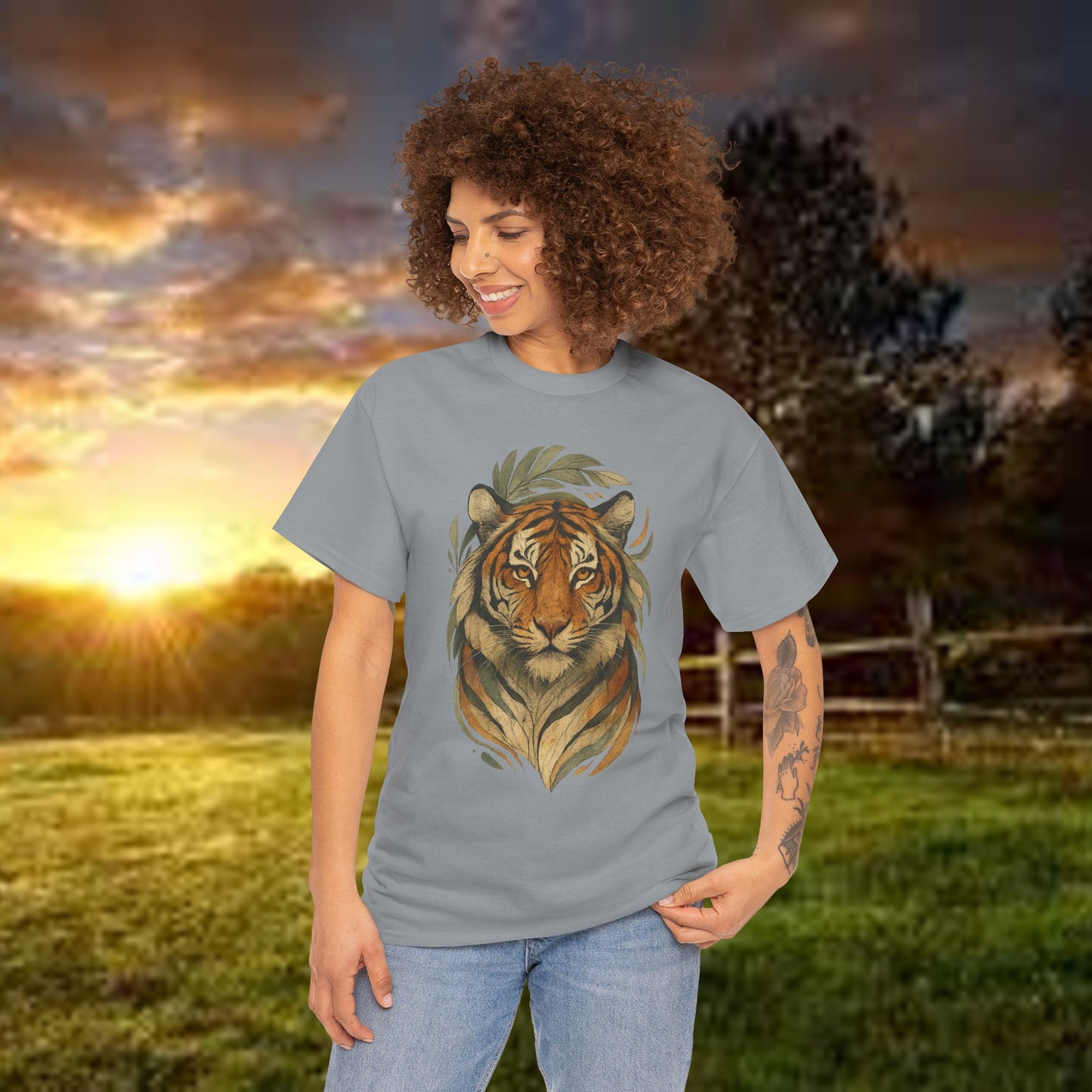 Boho Tiger Tee