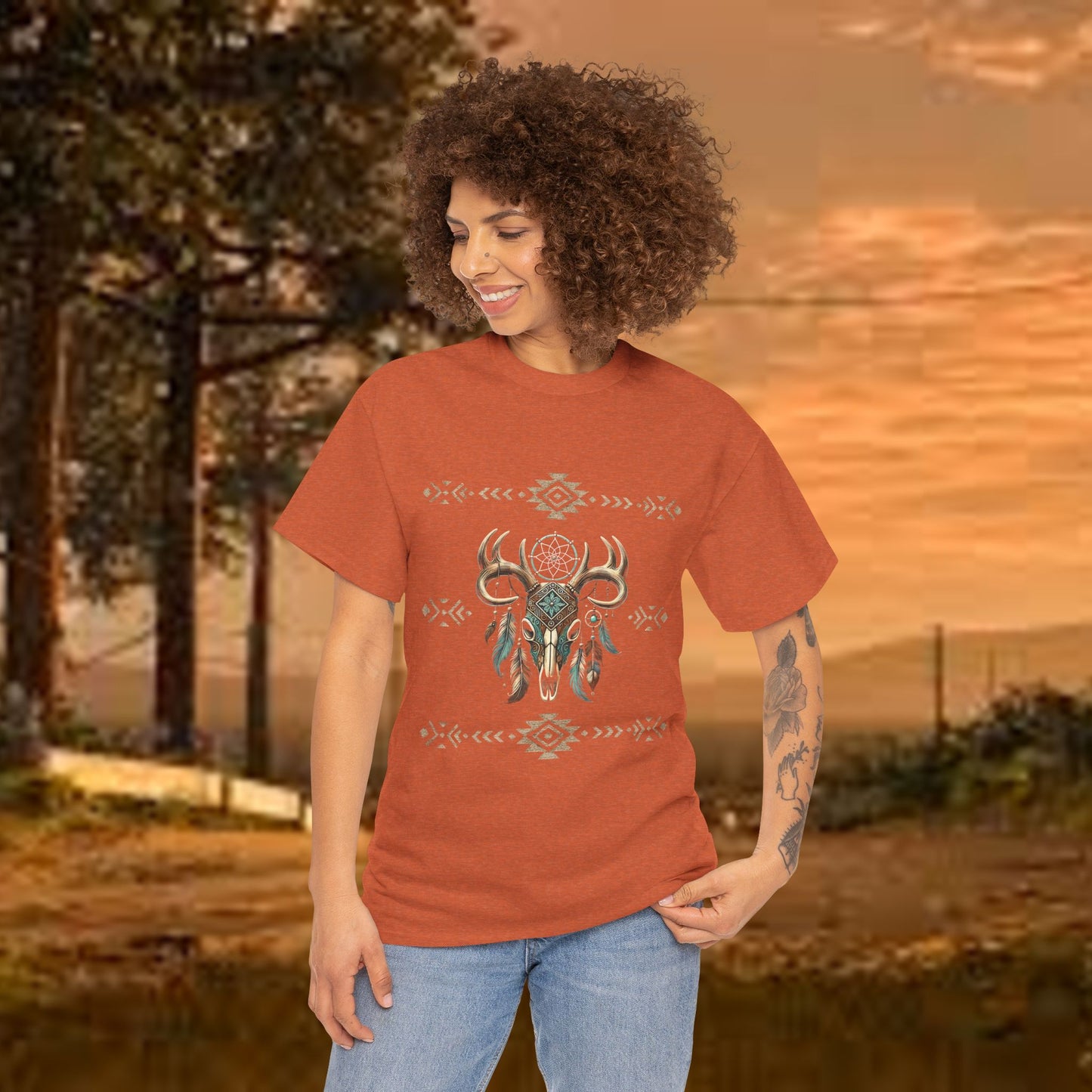 Boho Tee - Native Boho PrairieSpirits Designers Collection