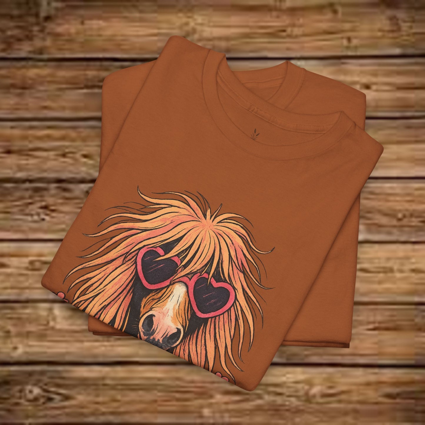 Cotton Tee - PrairieSpirits Designer Collection, Specific Kinda Crazy Print