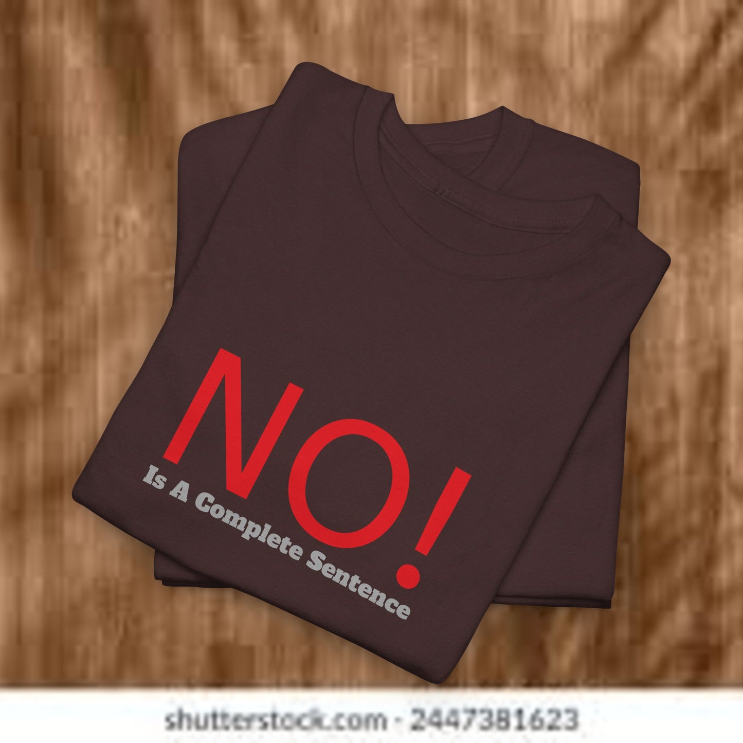 No! Tee - PrairieSpirits Designer Collection