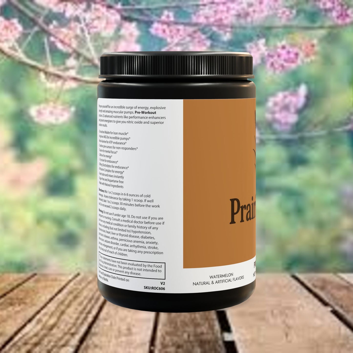 Pre-Workout Supplement, Watermelon (300g, 10.58oz)