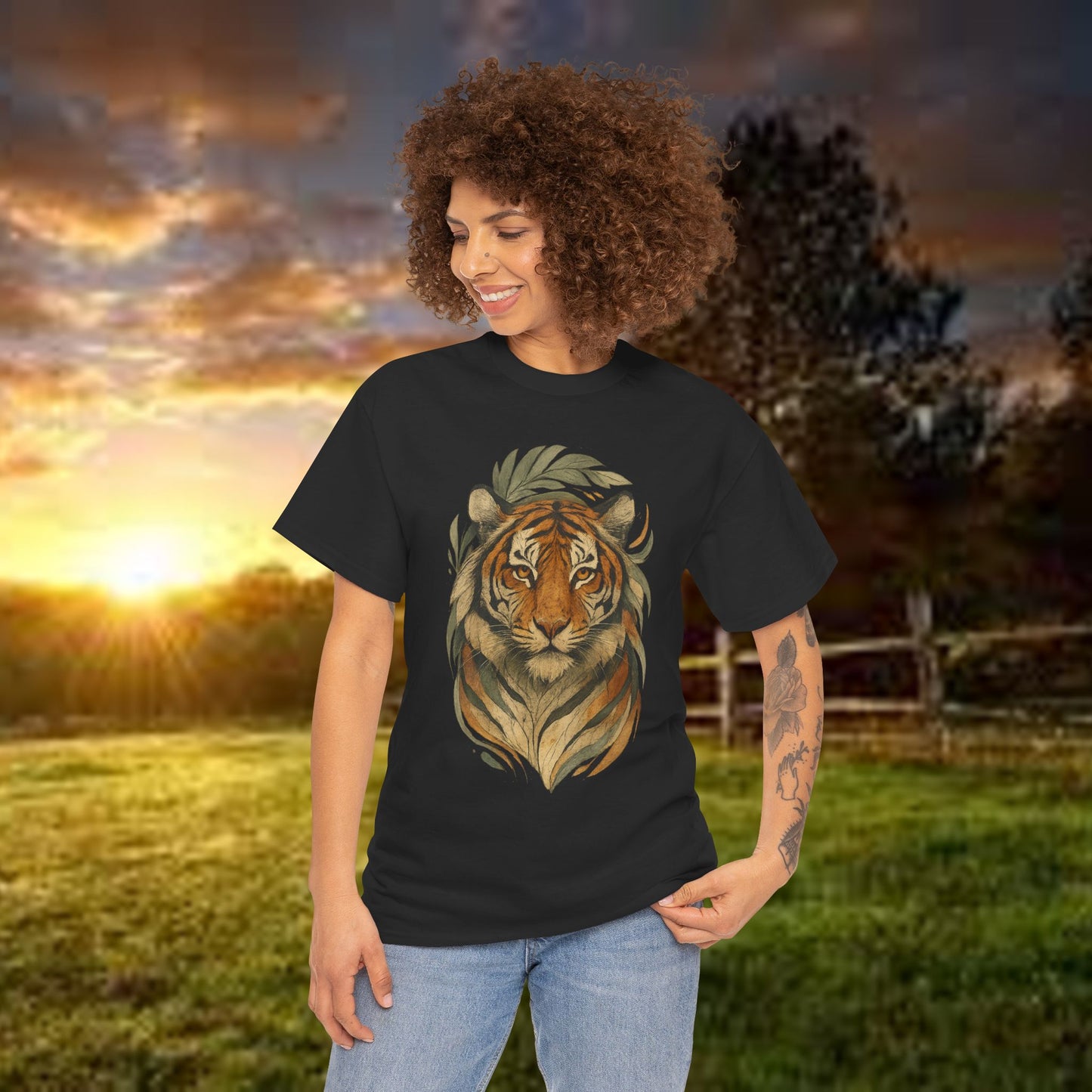 Boho Tiger Tee