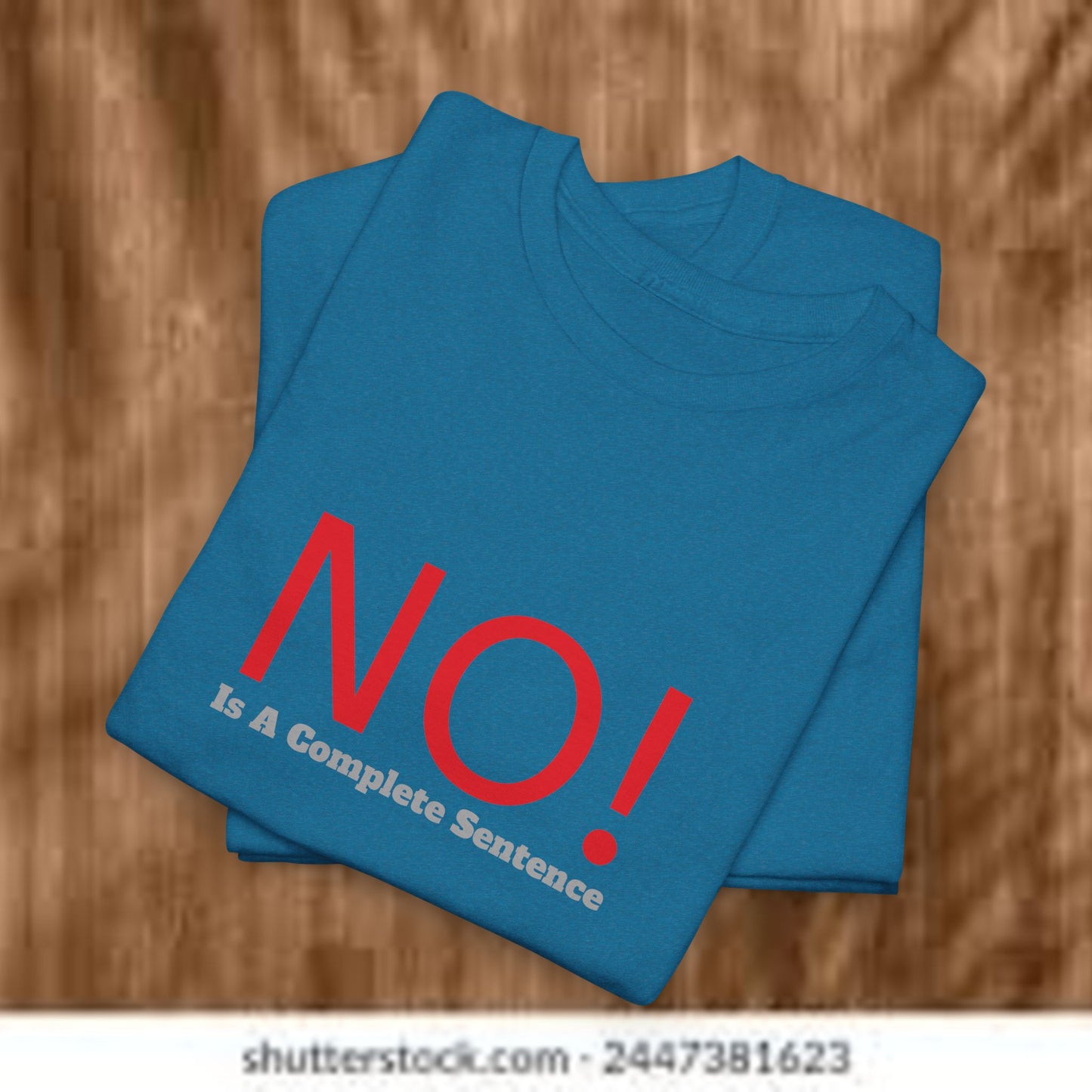 No! Tee - PrairieSpirits Designer Collection