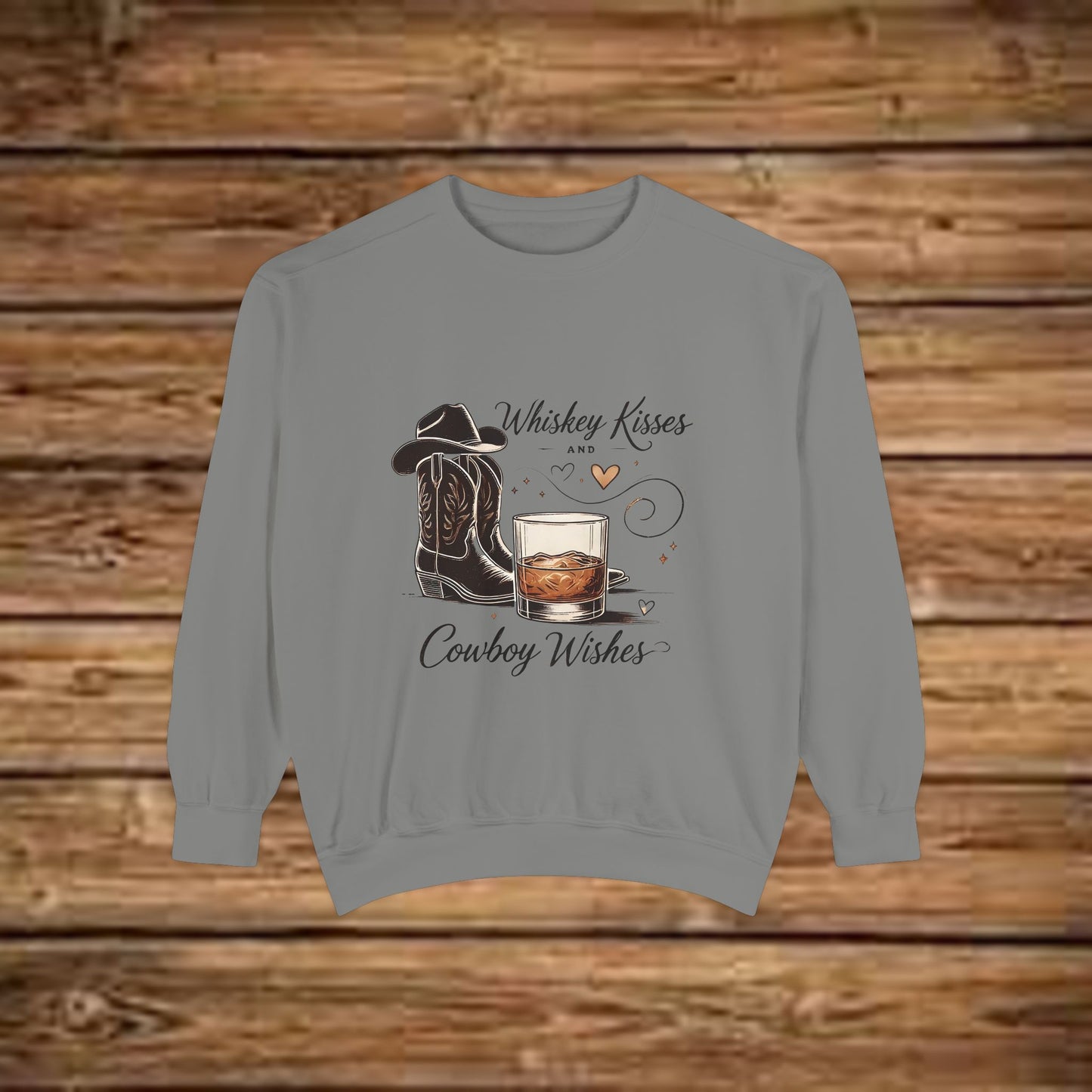 Whiskey Kisses-Sweatshirt